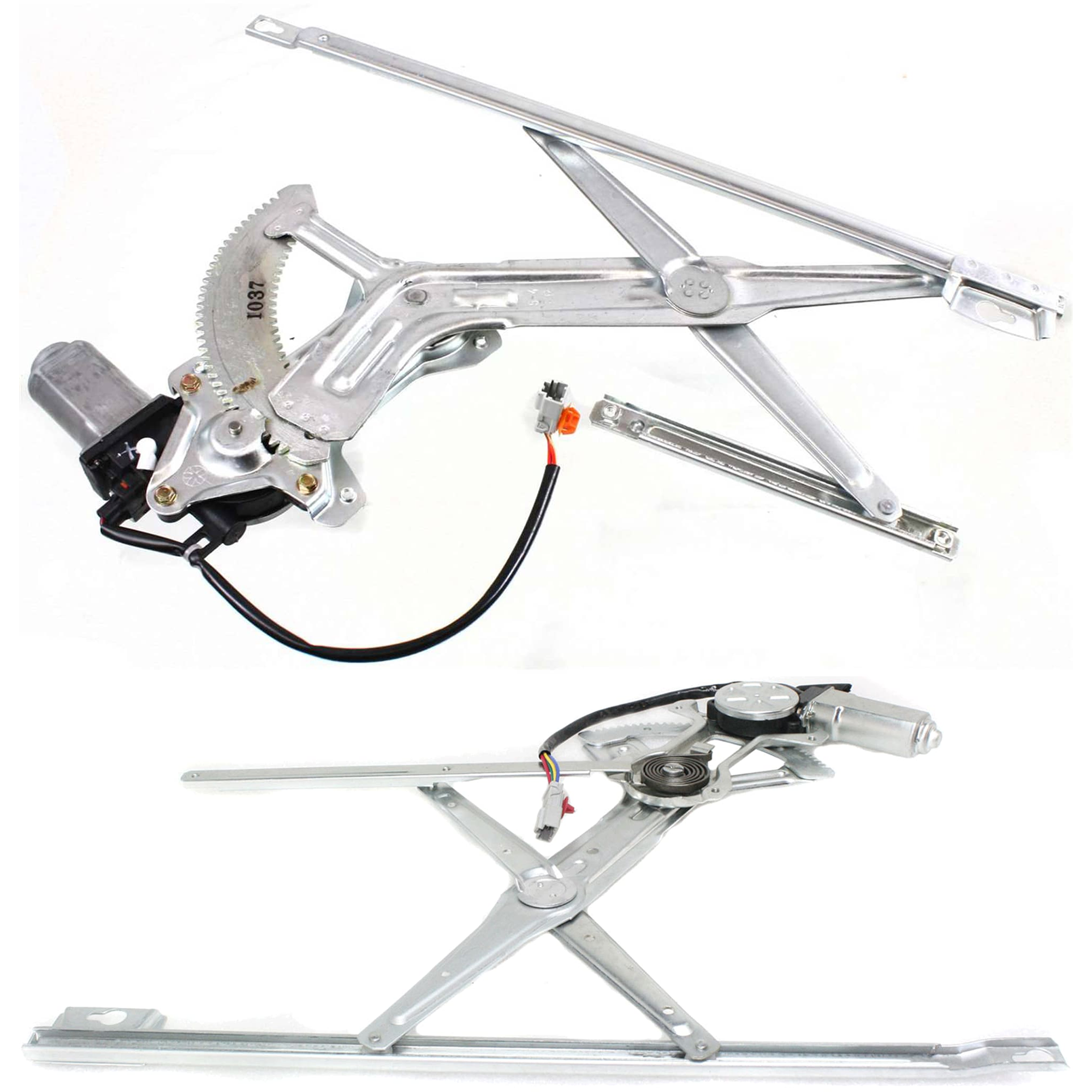 AM ACCORD 90-93 FRONT WINDOW REGULATOR RH AND LH Power With Motor SKU SET JH462909 Partslink HO1350103 HO1351103 OEM 72211SM4003 PFM 72215SM4A01-72