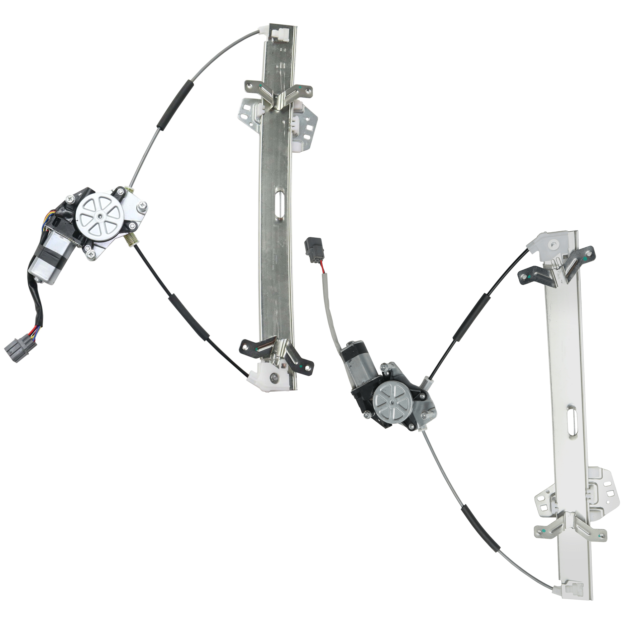 AM ACCORD 03-07 FRONT WINDOW REGULATOR RH AND LH Power w Motor Sedan SKU SET JH462923 Partslink HO1350109 HO1351109 OEM 72210SDAA02-72250SDAA02
