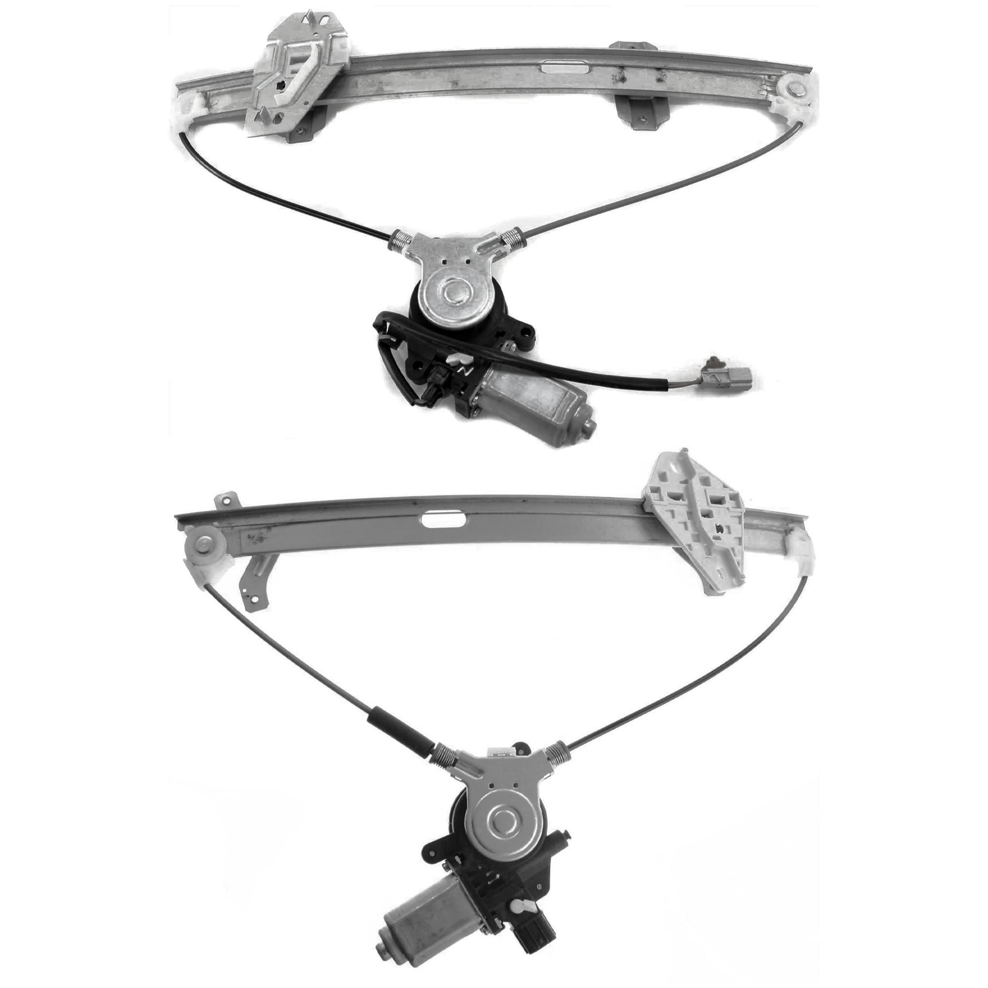 AM CIVIC 96-00 FRONT WINDOW REGULATOR RH AND LH Power With Motor SKU SET JH462941 Partslink HO1350118 HO1351118 OEM 72210S04A03-72250S04A04