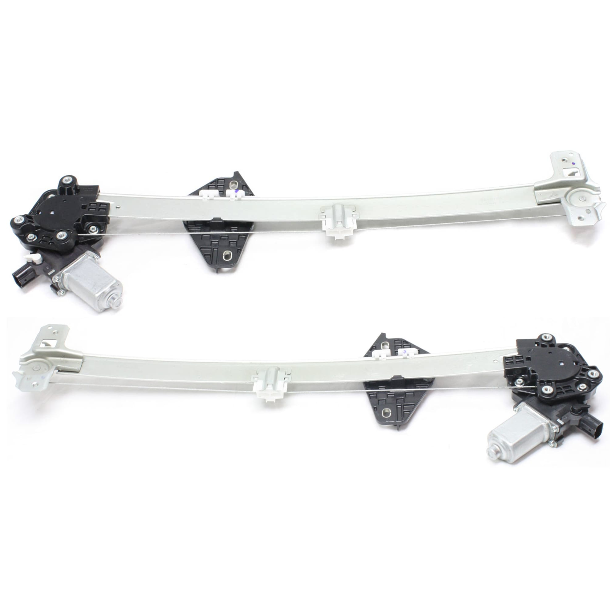 AM CR V 07-11 FRONT WINDOW REGULATOR RH AND LH Power w Motor SKU SET JH462955 Partslink HO1350150 HO1351150 OEM 72210SWAA01-72250SWAA01
