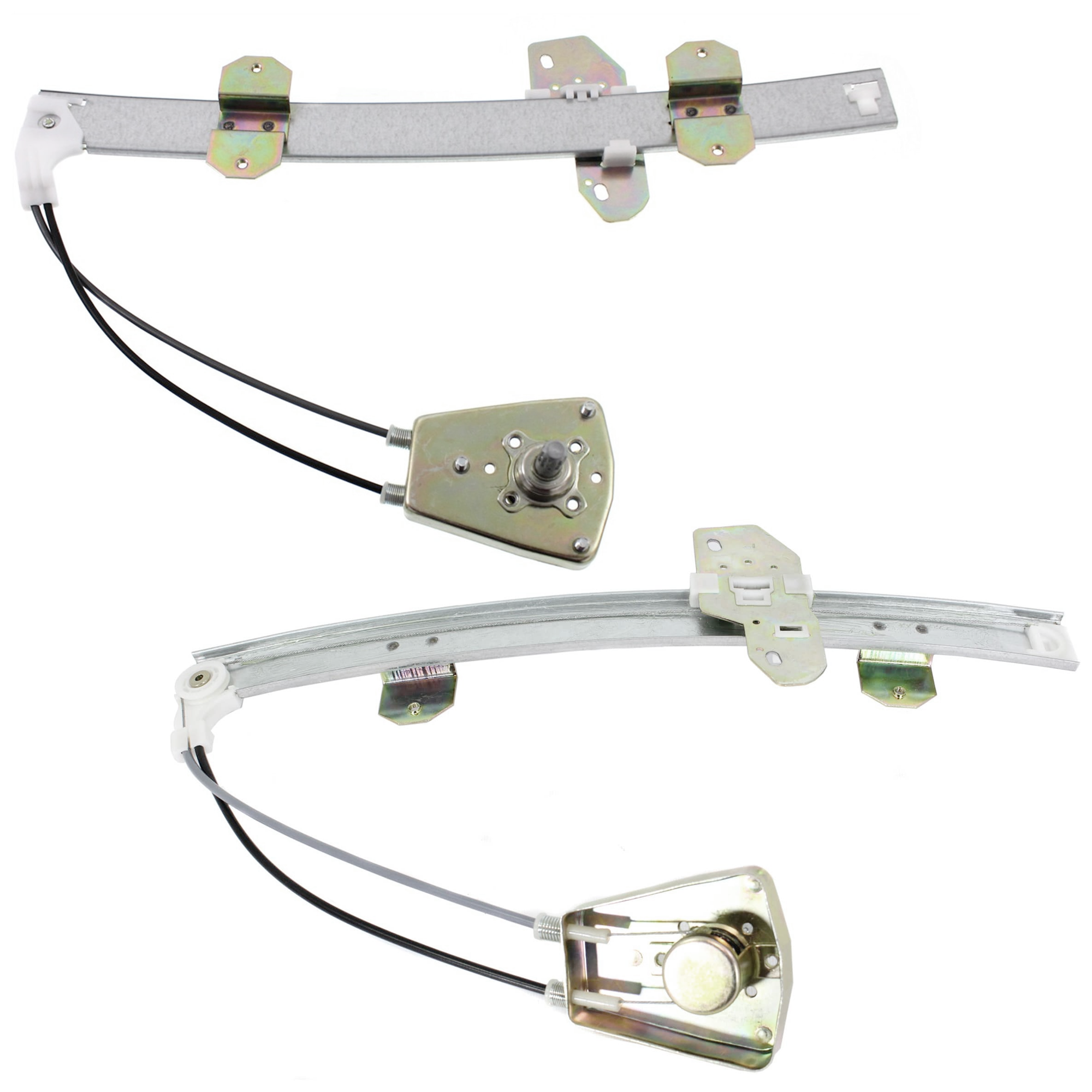 AM CIVIC 96-00 FRONT WINDOW REGULATOR RH AND LH Manual Manual Crank Type SKU SET JH462981 Partslink HO1350116 HO1351116 OEM 72210S04013-72250S04013