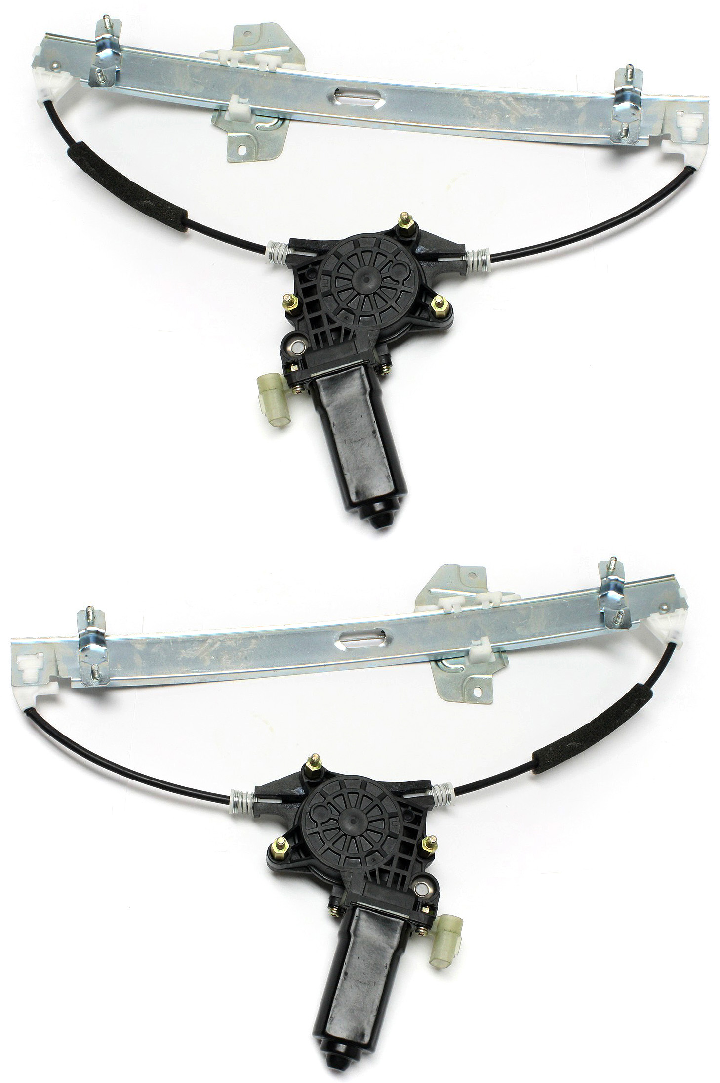 AM ACCENT RIO RIO5-06-11 FRONT WINDOW REGULATOR RH AND LH Power With Motor SKU SET JH462993 Partslink HY1350130 HY1351130 OEM 824011G010-824021G010