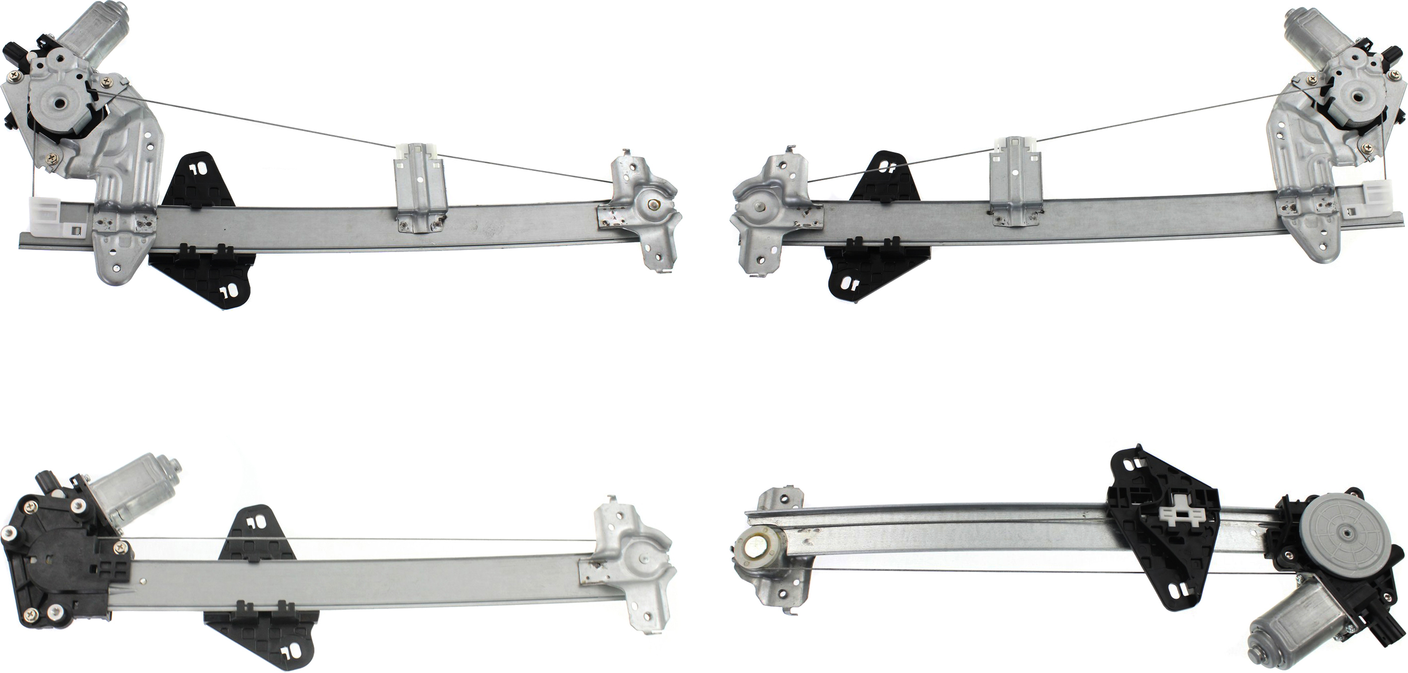 AM FIT 09-14 FRONT AND REAR WINDOW REGULATOR RH AND LH Power w Motor SKU SET JH462995-4 Partslink HO1350149 HO1351149 HO1550122 HO1551122 OEM 72210TF0G01-72250TF0G01-72710T