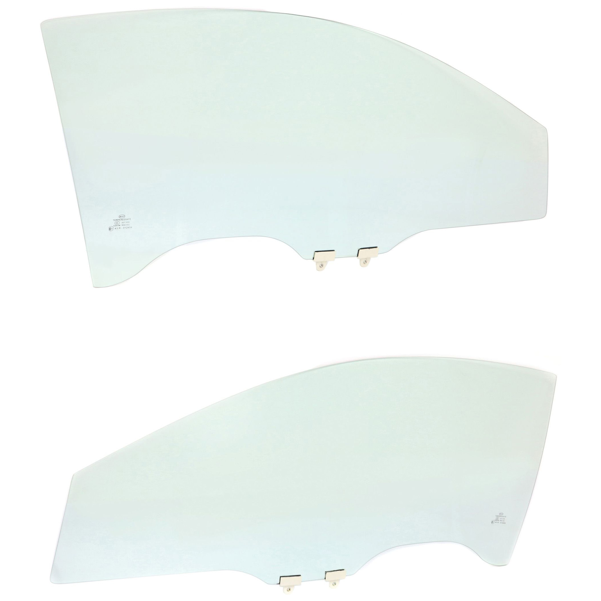 AM ACCORD 03-07 FRONT DOOR GLASS RH and LH Clear 2 Door SKU SET JH480103 OEM 73300SDNA00 FD21826GTYN 73350S
