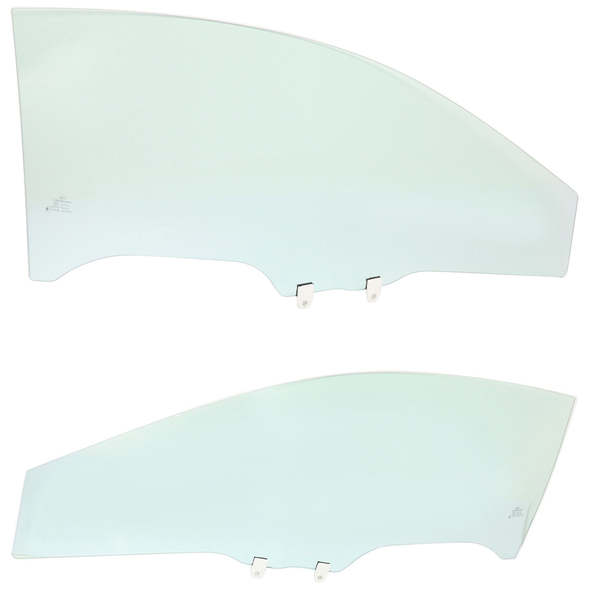 AM HONDA CIVIC 06-11 FRONT DOOR GLASS RH AND LH Green Tint 2 Door SKU SET JH480111 OEM 73300SVAA00 FD22688GTYN 73350S
