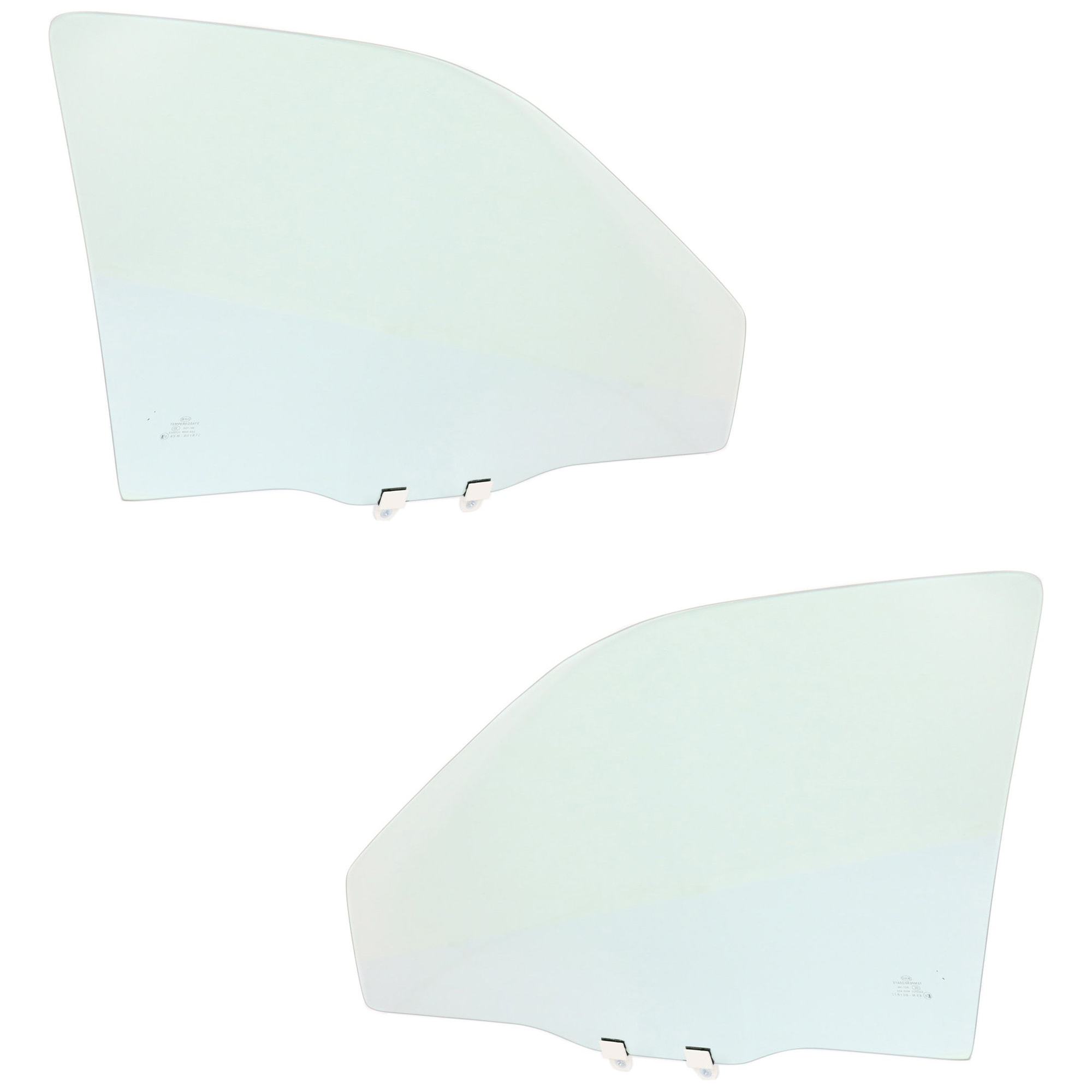 AM HONDA CIVIC 96-00 FRONT DOOR GLASS RH AND LH Green Tint 4 Door Sedan SKU SET JH480113 OEM 73300SNAA01 FD05577GTYN 73350S