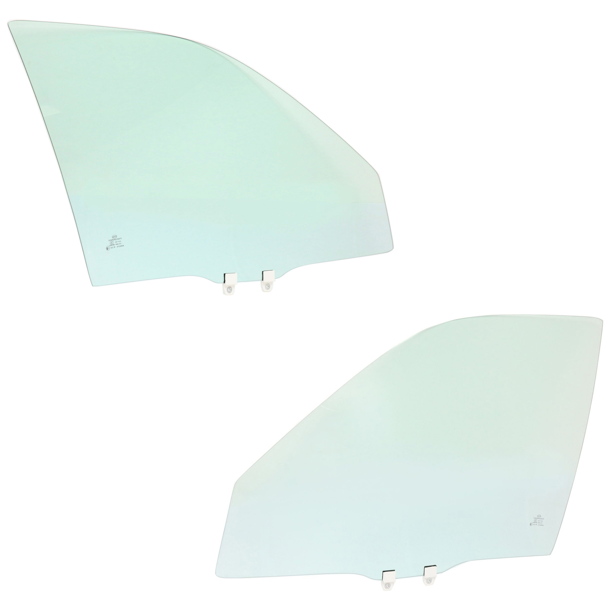 AM HONDA CR V 02-06 FRONT DOOR GLASS RH AND LH Green Tint SKU SET JH480119 OEM 73300S9A900 FD21571GTYN 73350S