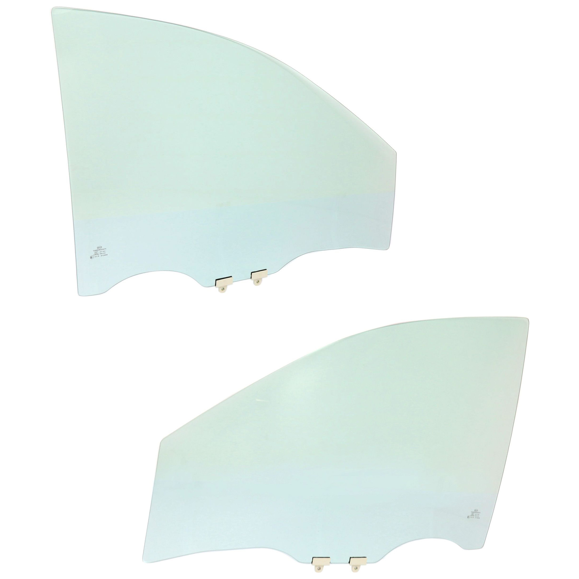 AM ODYSSEY 06-10 FRONT DOOR GLASS RH and LH Green Tint Mini Van SKU SET JH480123 OEM 73300SHJA21 FD22405GTYN 73350S