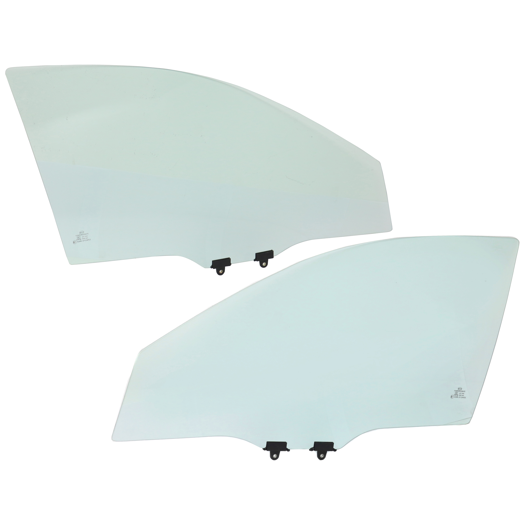 AM ACCORD 08-12 FRONT DOOR GLASS RH AND LH Green Tint Sedan SKU SET JH480127 OEM 73300TA5A10 FD23508GTYN 73350T