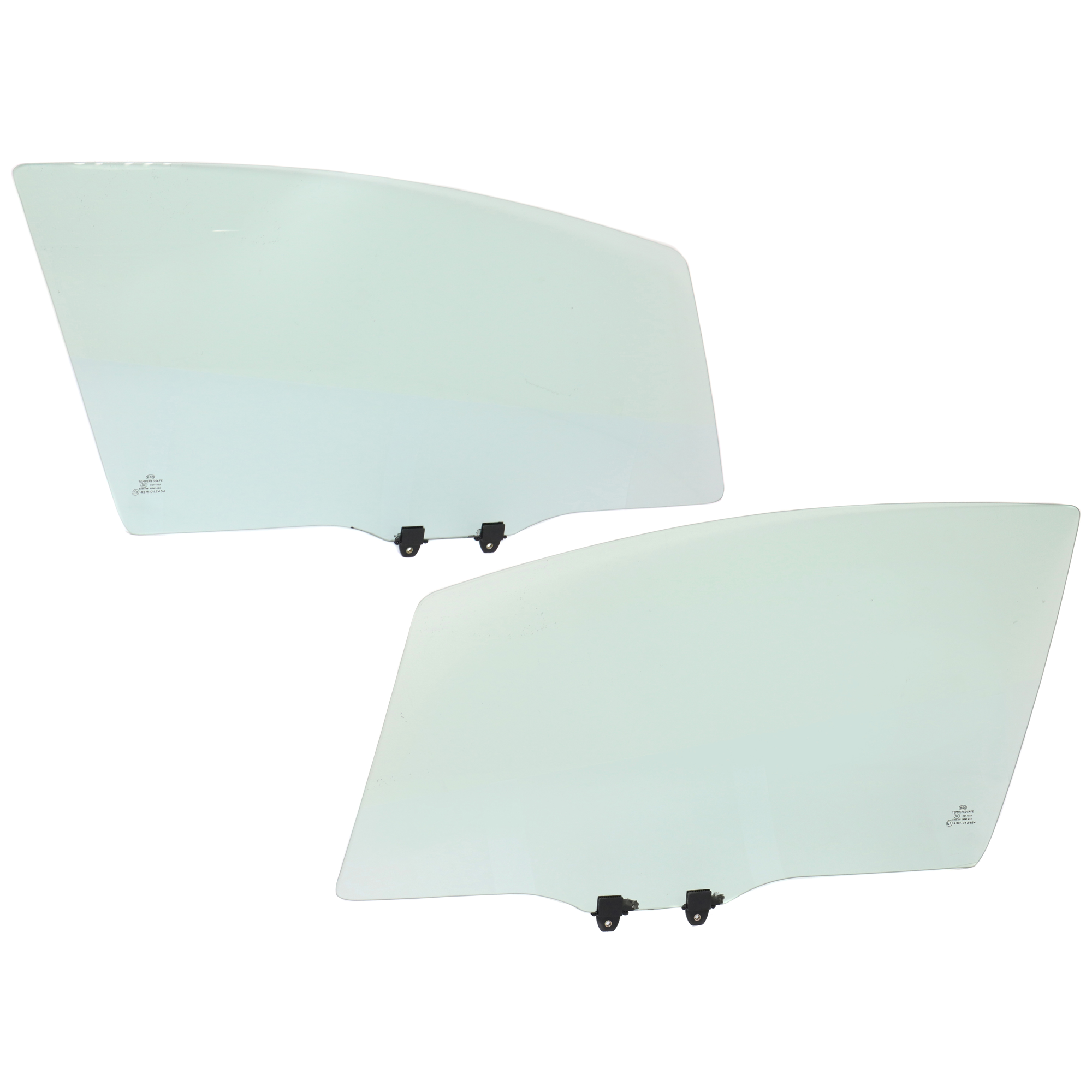 AM FIT 15-20 FRONT DOOR GLASS RH AND LH Green Tint SKU SET JH480133 OEM 73300T5R305 FD26262GTYN 73350T