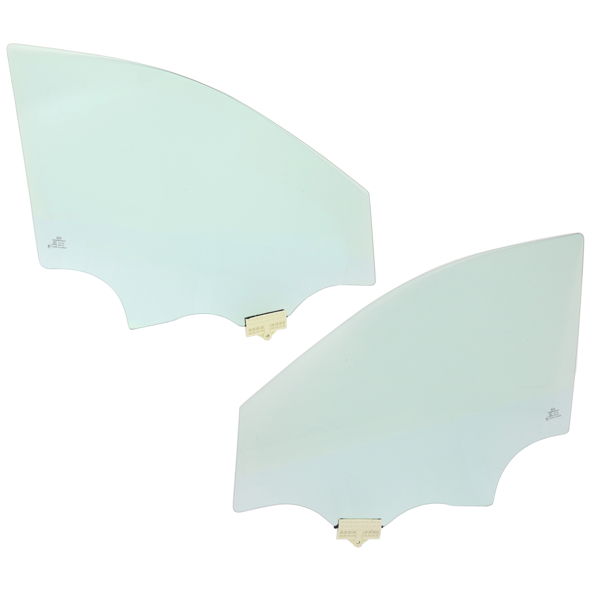 AM SANTA FE SANTA FE SPORT 13-18 FRONT DOOR GLASS RH AND LH Green Tint SKU SET JH480143 OEM 824102W020 FD25738GTYN 824102W