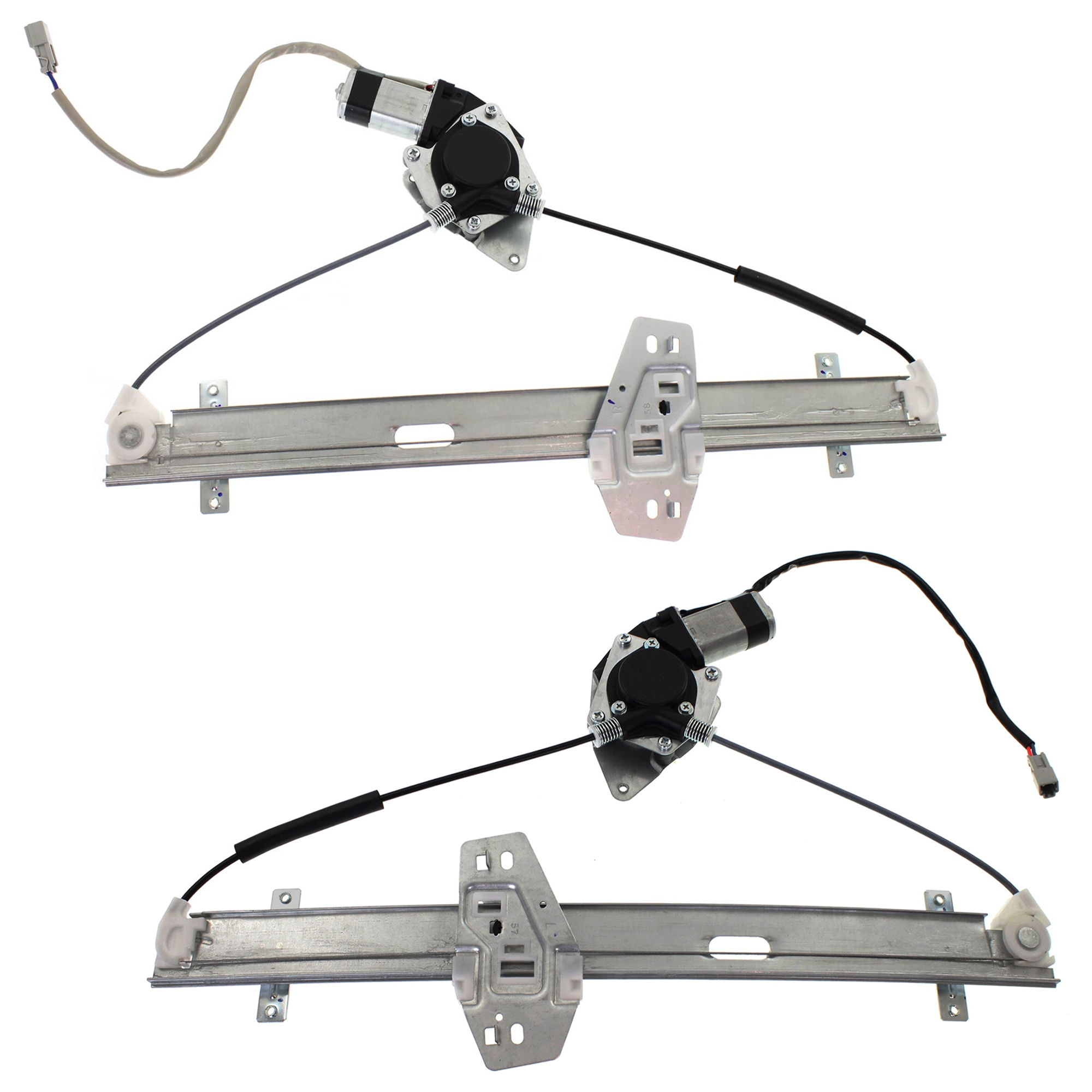 AM PILOT 03-08 REAR WINDOW REGULATOR RH AND LH Power With Motor SKU SET JH491751 Partslink HO1550118 HO1551118 OEM 72710S9VA02-72750S9VA02