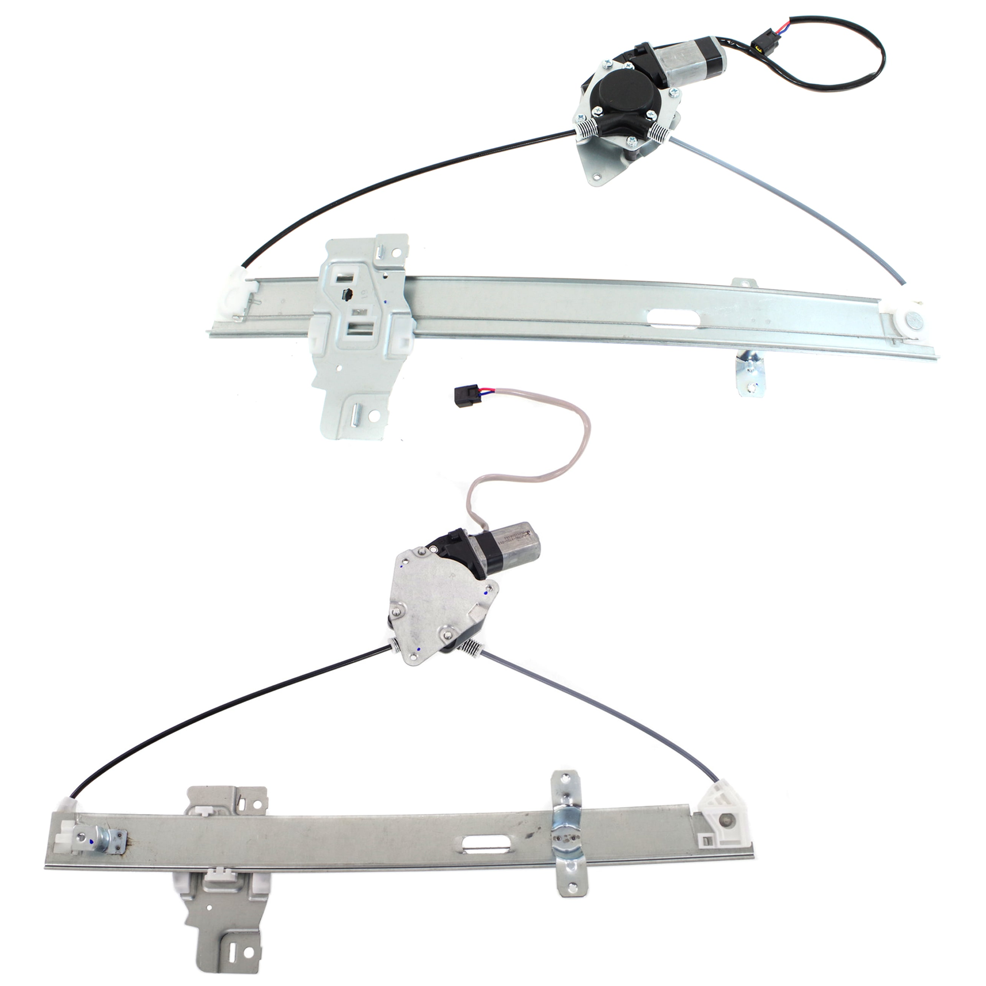 AM PASSPORT 98-02 RODEO 98-04 REAR WINDOW REGULATOR RH AND LH Power With Motor SKU SET JH491753 Partslink IZ1550102 IZ1551102 OEM 8972544541-8972544551