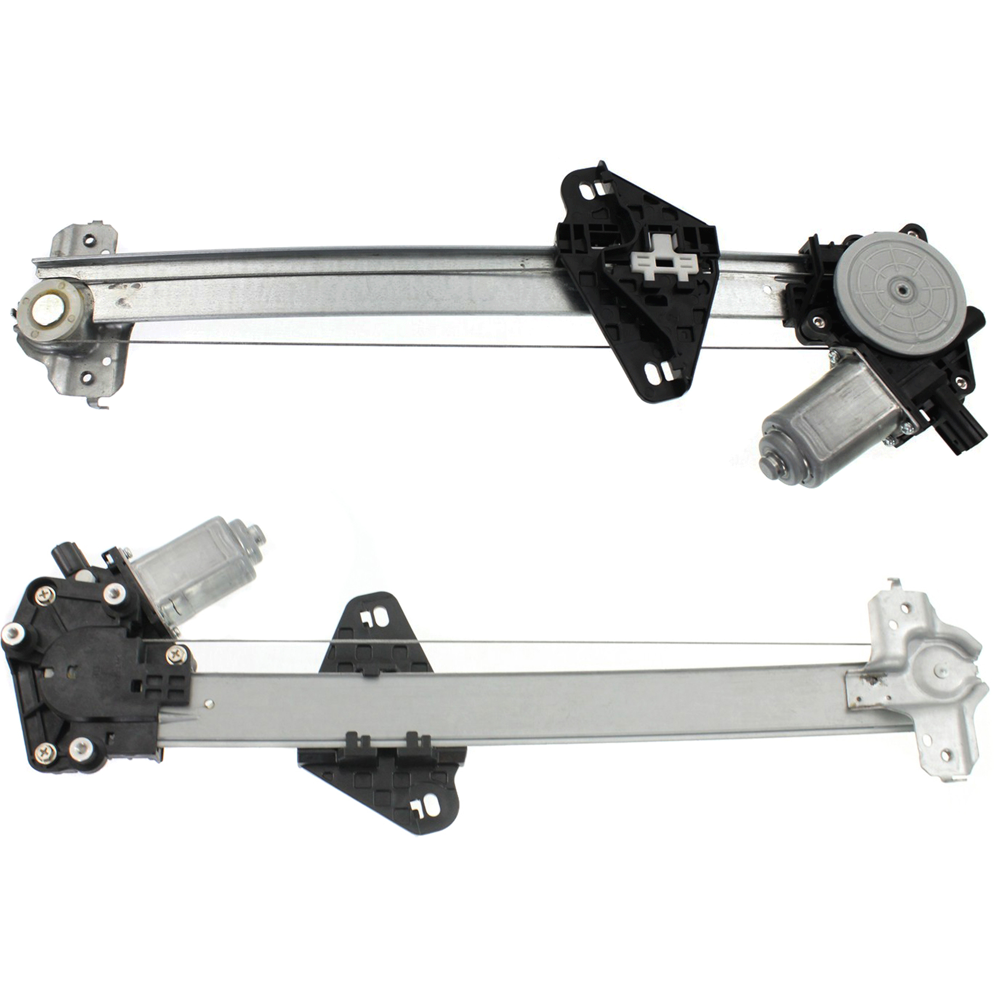 AM FIT 09-14 REAR WINDOW REGULATOR RH AND LH Power w Motor 2 Pins SKU SET JH491755 Partslink HO1550122 HO1551122 OEM 72710TF0003-72750TF0003