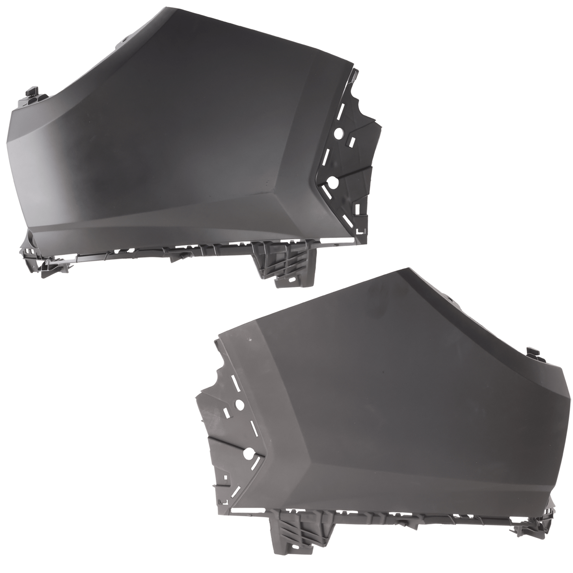 AM TUCSON 22-24 REAR BUMPER END RH AND LH Primed Korea Built Vehicle Exc. Hybrid Models CAPA SKU SET JH76110001Q Partslink HY1116105C HY1117105C OEM 86656N9000-86657N9000