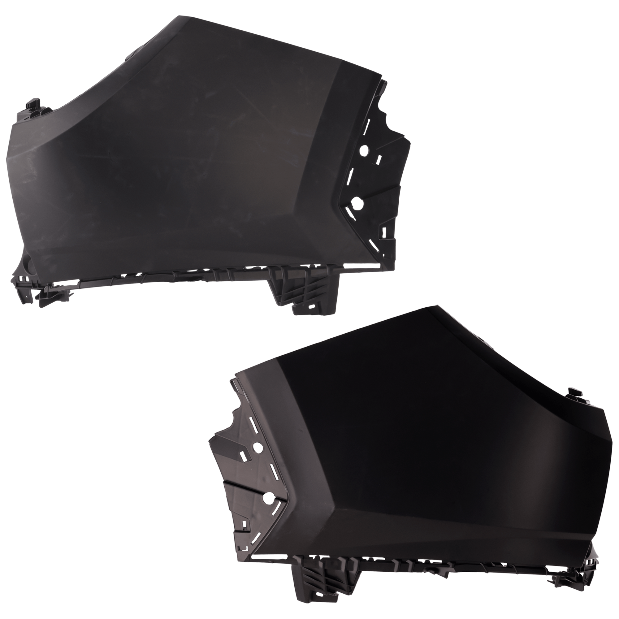 AM TUCSON 22-24 REAR BUMPER END RH AND LH Primed Korea Built Vehicle Exc. Hybrid Models SKU SET JH76110001 Partslink HY1116105 HY1117105 OEM 86656N9000-86657N9000