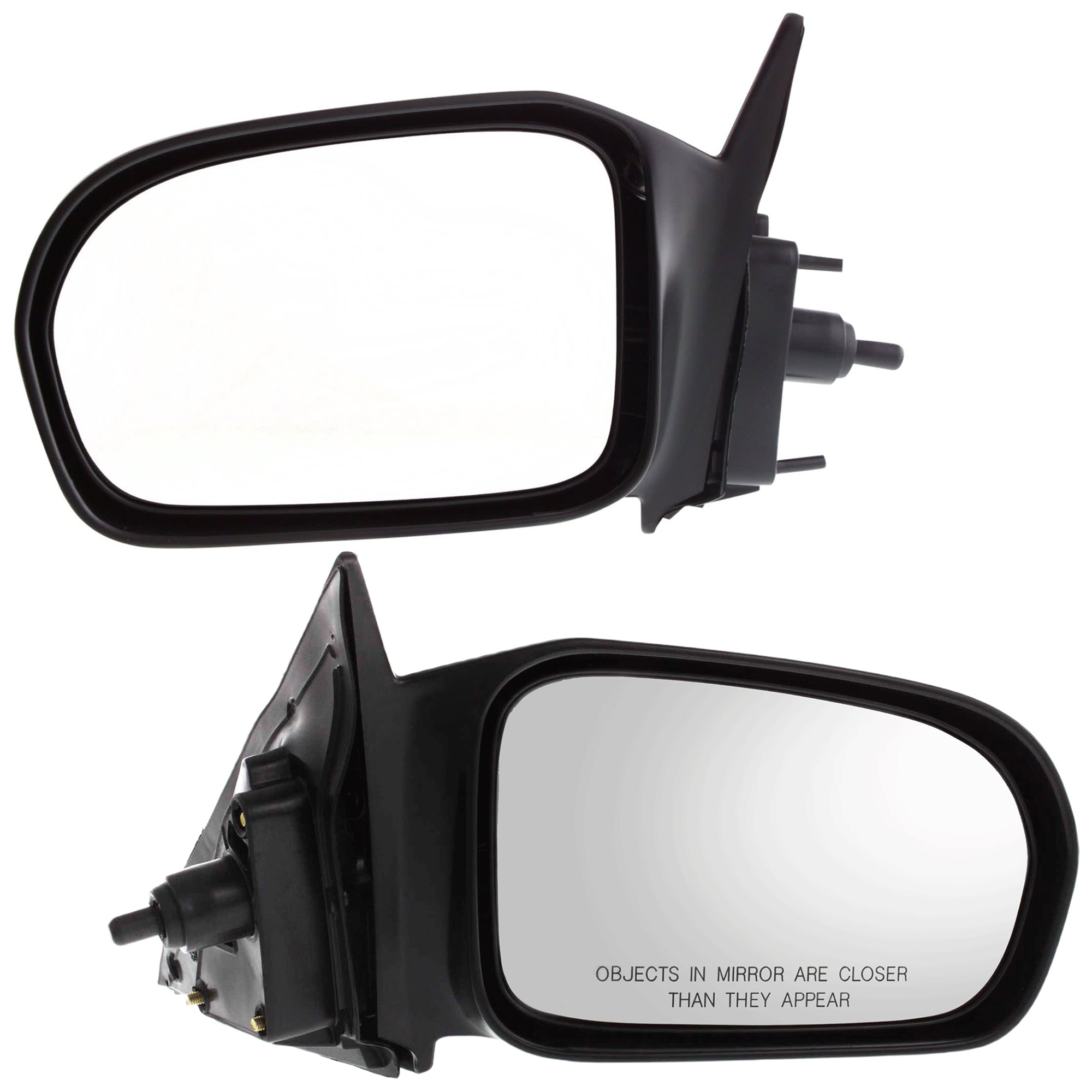 AM CIVIC 01-04 MIRROR RH AND LH Manual Adjust Non Folding Non Heated Textured No Auto dimming BSD Memory and Signal Light DX Model Coupe SKU SET JHD35R Partslink HO1320137 HO1321137 OEM 76200S5PA01-76250S5PA01