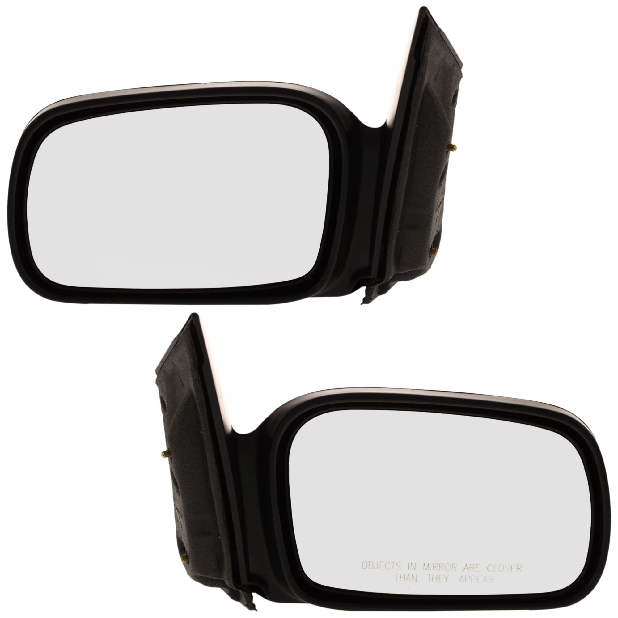 AM CIVIC 06-11 MIRROR RH AND LH Manual Adjust Non Folding Non Heated Textured Black DX DX G GX Models Coupe No Auto dimming Blind Spot Feature Signal Light Memory SKU SET JHD43R Partslink HO1320224 HO1321224 OEM 76200SVAA01ZA 76250SVAA01ZA