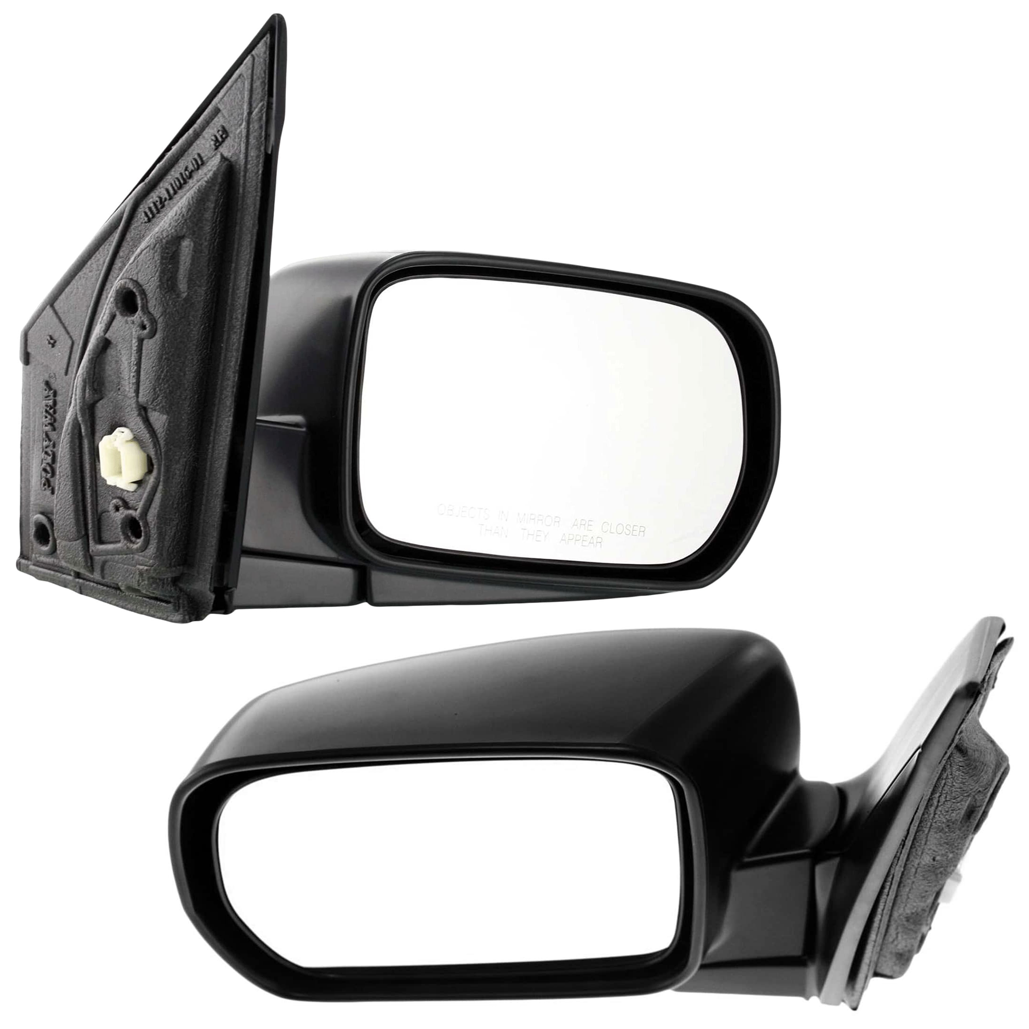 AM PILOT 03-08 MIRROR RH AND LH Power Manual Folding Non Heated Paintable LX Model SKU SET JHD45ER Partslink HO1320154 HO1321154 OEM 76200S9VA01-76250S9VA01
