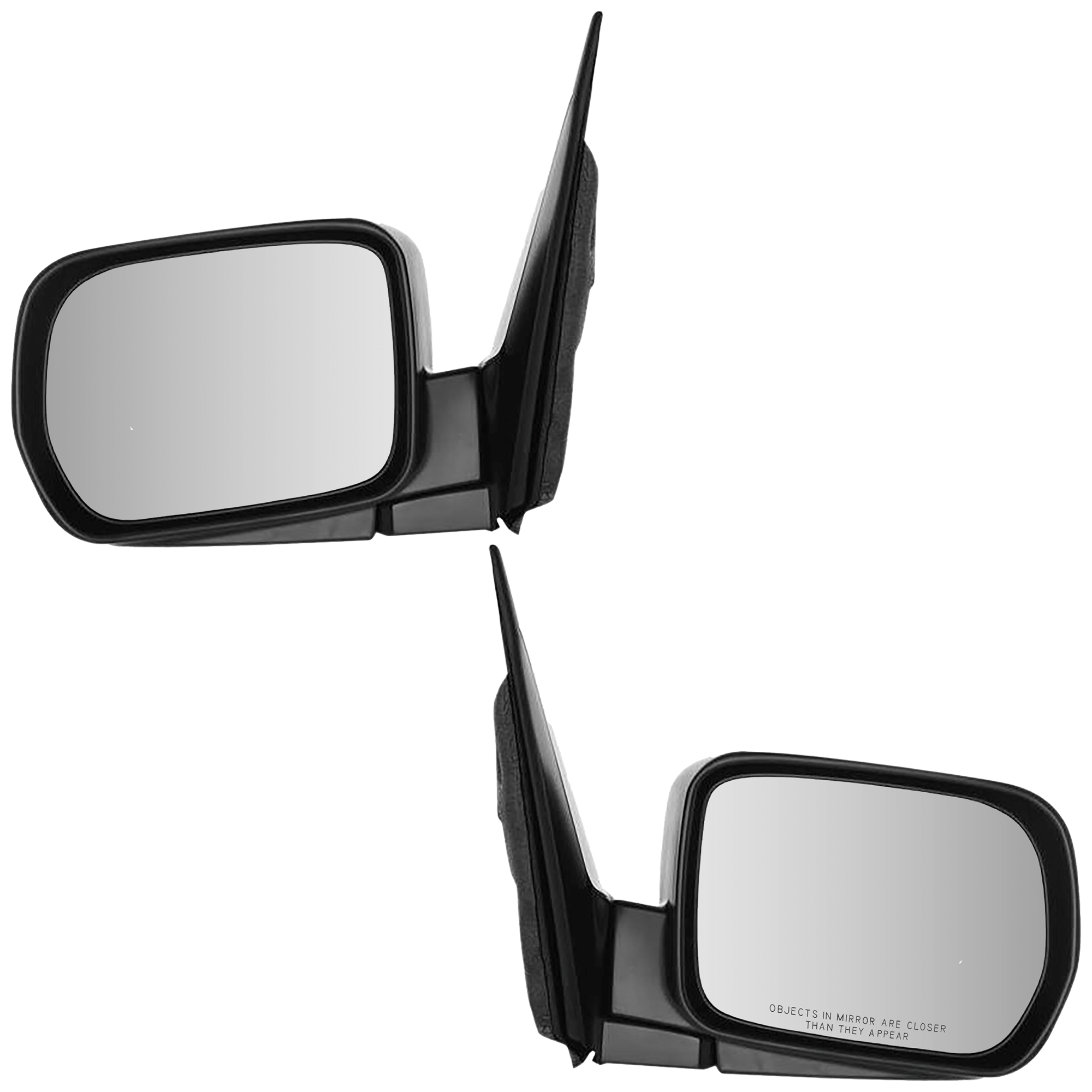 AM PILOT 03-05 MIRROR RH AND LH Power Manual Folding Heated Paintable EX model SKU SET JHD46ER Partslink HO1320225 HO1321225 OEM 76200S9VC11ZA 76250S9VC11ZA