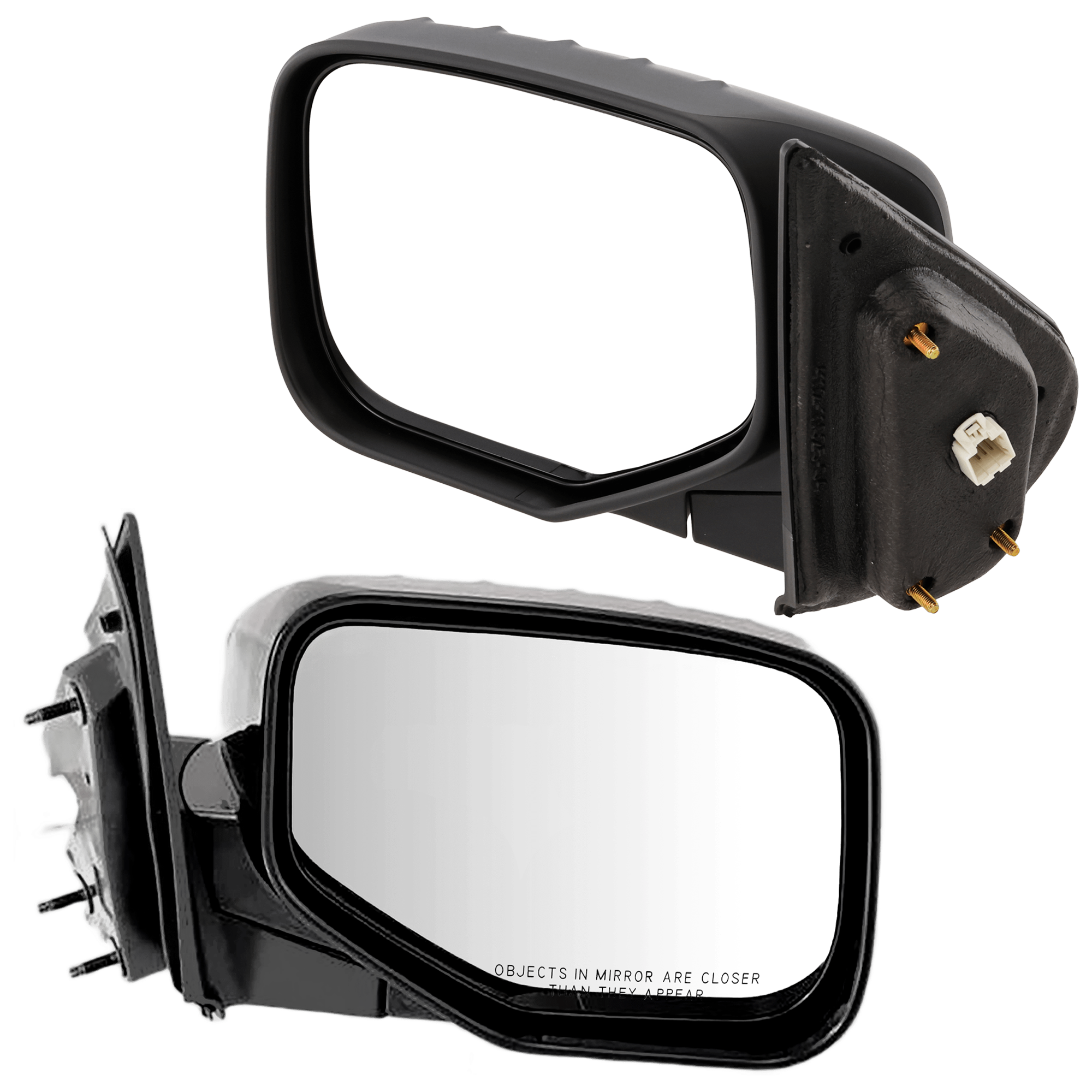AM RIDGELINE 06-14 MIRROR RH AND LH Power Manual Folding Non Heated Paintable SKU SET JHD47ER Partslink HO1320229 HO1321229 OEM 76200SJCA11ZJ 76250SJCA11ZJ