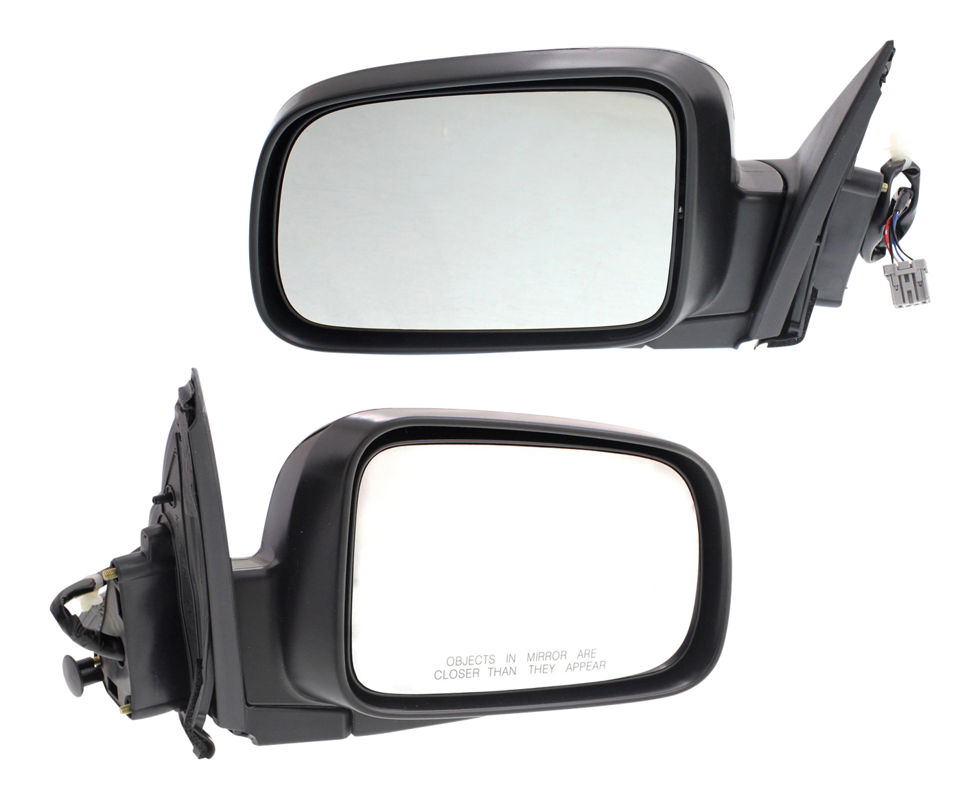 AM CR V 02-06 MIRROR RH AND LH Power Manual Folding Heated Paintable No Auto dimming BSD Memory and Signal Light SKU SET JHD66ER Partslink HO1320271 HO1321271 OEM 76200S9AA12ZA 76200S9AA11ZA 76