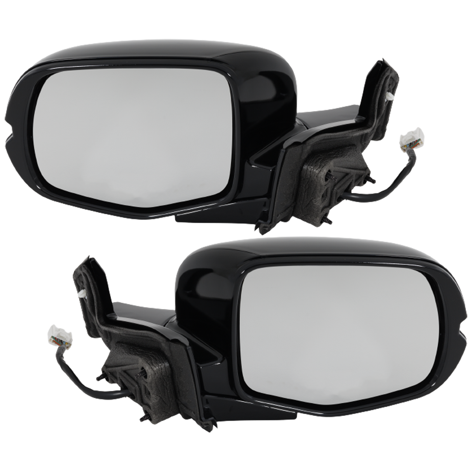 AM PASSPORT 19-23 PILOT 19-22 MIRROR RH AND LH Power Power Folding Heated Paintable Passport Elite Model Pilot Black Edition Elite Models SKU SET JHD77ER S OEM 76200TG7A92ZE 76250TG7A92ZE