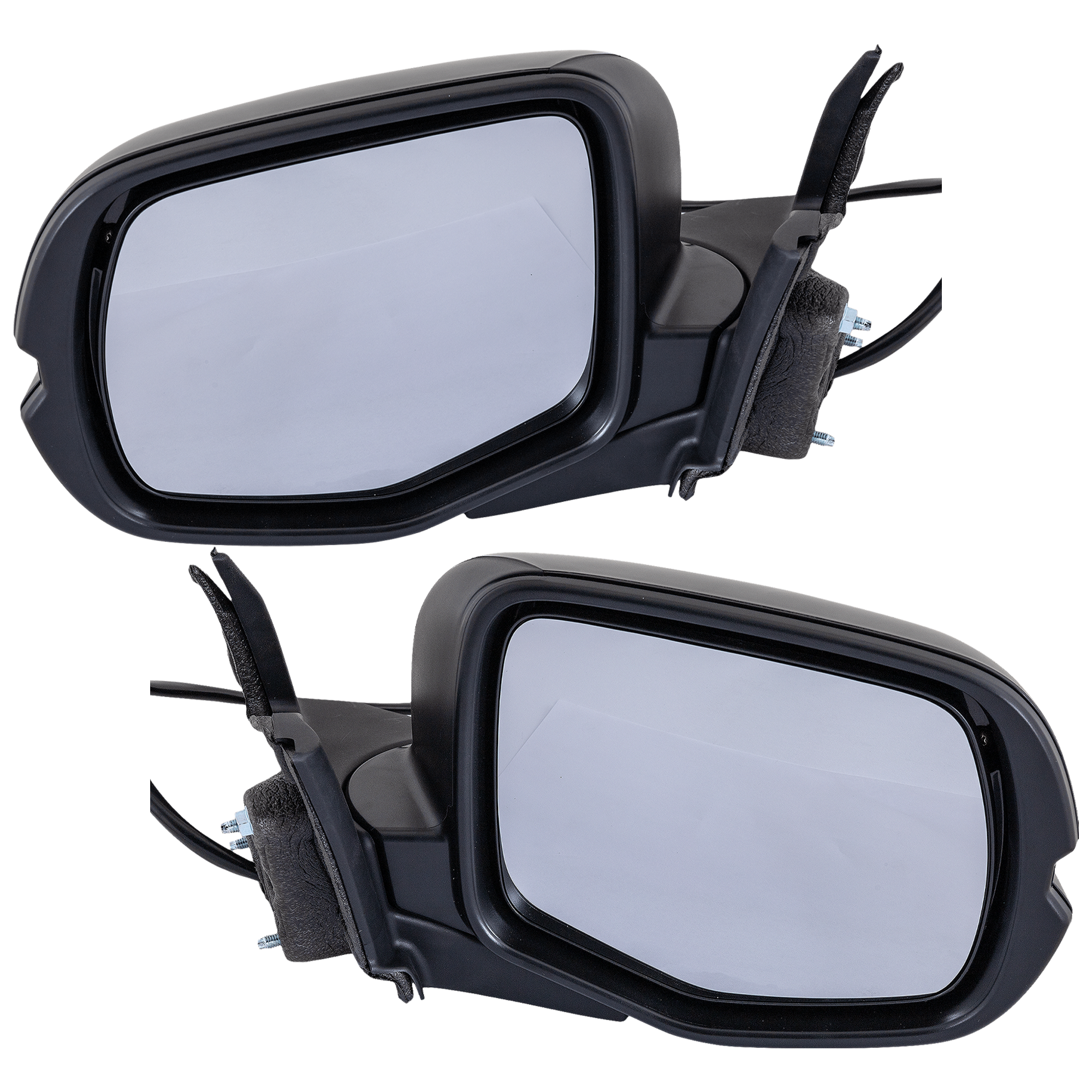 AM RIDGELINE 17-25 MIRROR RH AND LH Paintable SKU SET JHD78ER Partslink HO1320324 HO1321312 OEM 76200TG7C01ZC 76250T6ZA51ZD