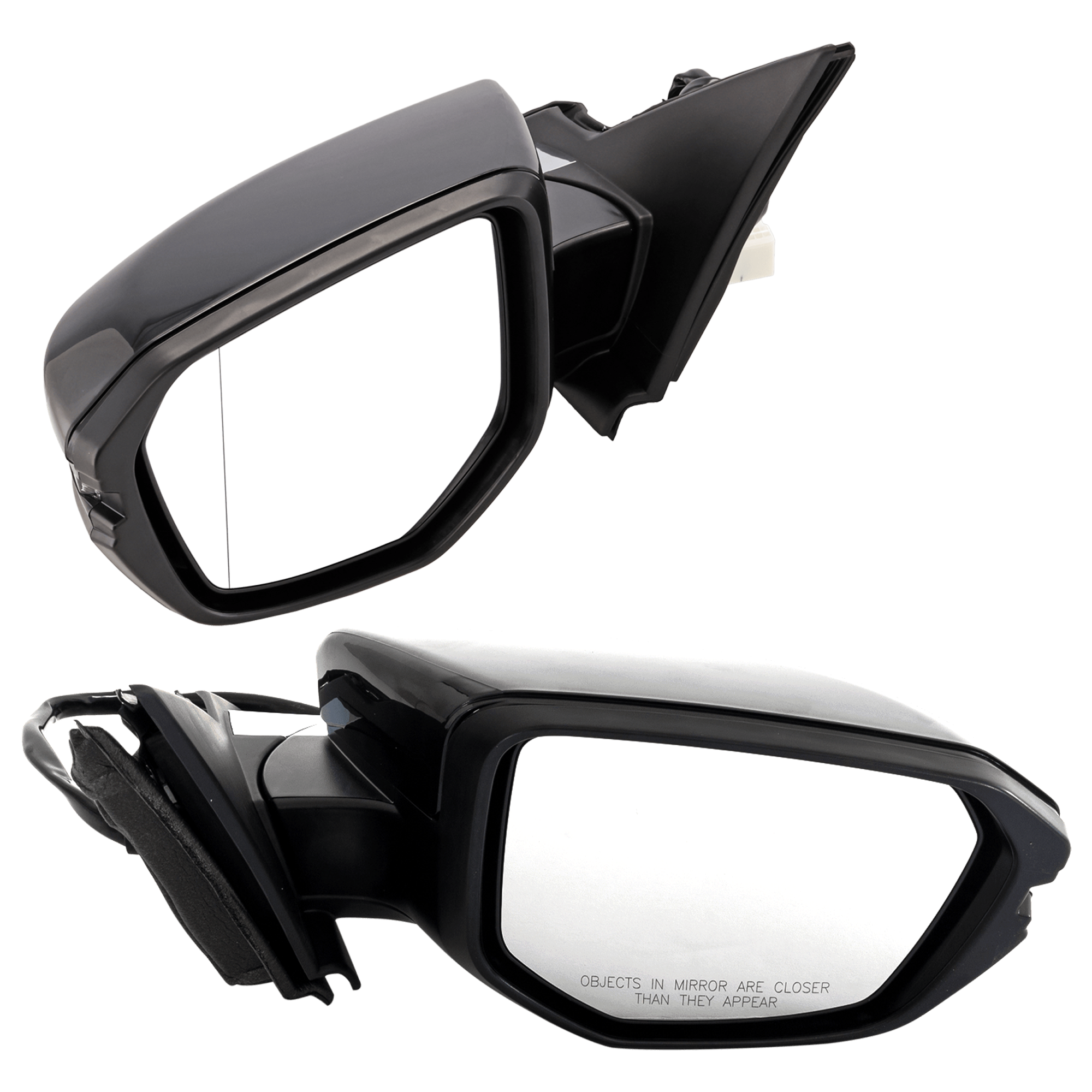 AM CIVIC 16-21 MIRROR RH AND LH Power Manual Folding Heated Paintable w In housing Signal Light No Auto dimming BSD and Memory SKU SET JHO01ER S Partslink HO1320287 HO1321287 OEM 76208TBCA13ZA PFM 76208TBCA12Z