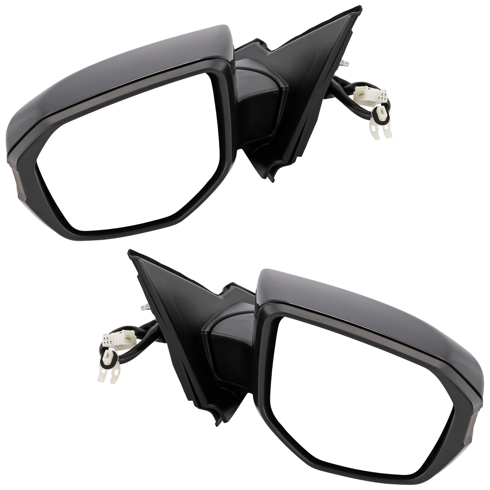 AM CIVIC 17-21 MIRROR RH AND LH Power RH Non Heated LH Heated Manual Folding Paintable No Auto dimming BSD Memory and Signal Light SKU SET JHO02ER A Partslink HO1320297 HO1321283 OEM 76208TBAA02ZA PFM 76208TBAA03Z