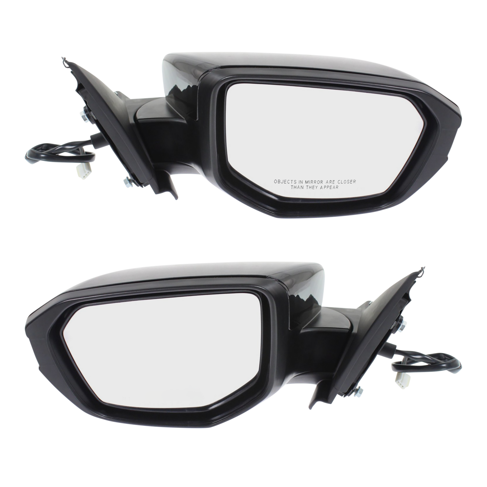 AM CIVIC 16-21 MIRROR RH AND LH Power Manual Folding Non Heated Paintable No Auto dimming BSD Memory and Signal Light SKU SET JHO02ER Partslink HO1320283 HO1321283 OEM 76208TBAA02ZA PFM 76208TBAA03Z