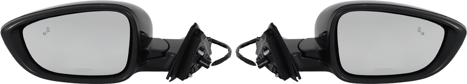 AM ACCORD 18-22 MIRROR RH AND LH Power Manual Folding Heated Paintable w BSD in Glass No Auto dimming Memory and Signal Light SKU SET JHO109ER S Partslink HO1320329 HO1321329 OEM 76208TVAA22-76201TVAA01ZJ PFM