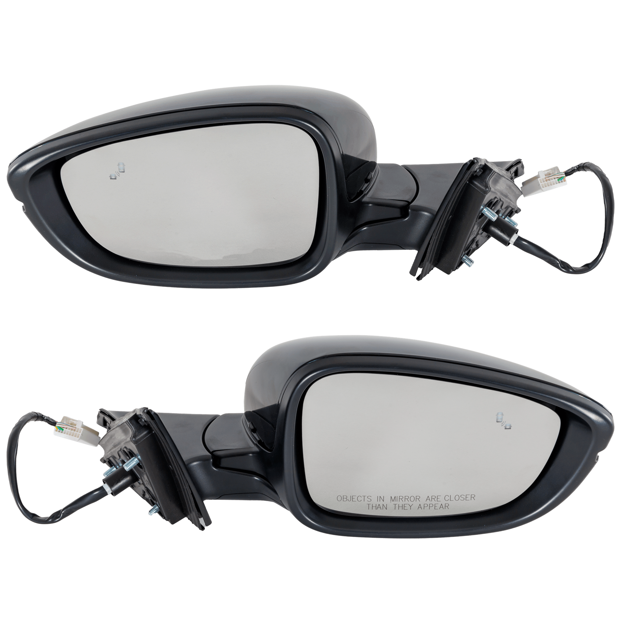 AM ACCORD 18-22 MIRROR RH AND LH Power Manual Folding Heated Paintable w In housing Signal Light BSD in Glass No Memory Puddle Light Auto Dimming SKU SET JHO110ER S Partslink HO1320330 HO1321330 OEM 76208TVAA42-76201TVAA31ZJ 7625