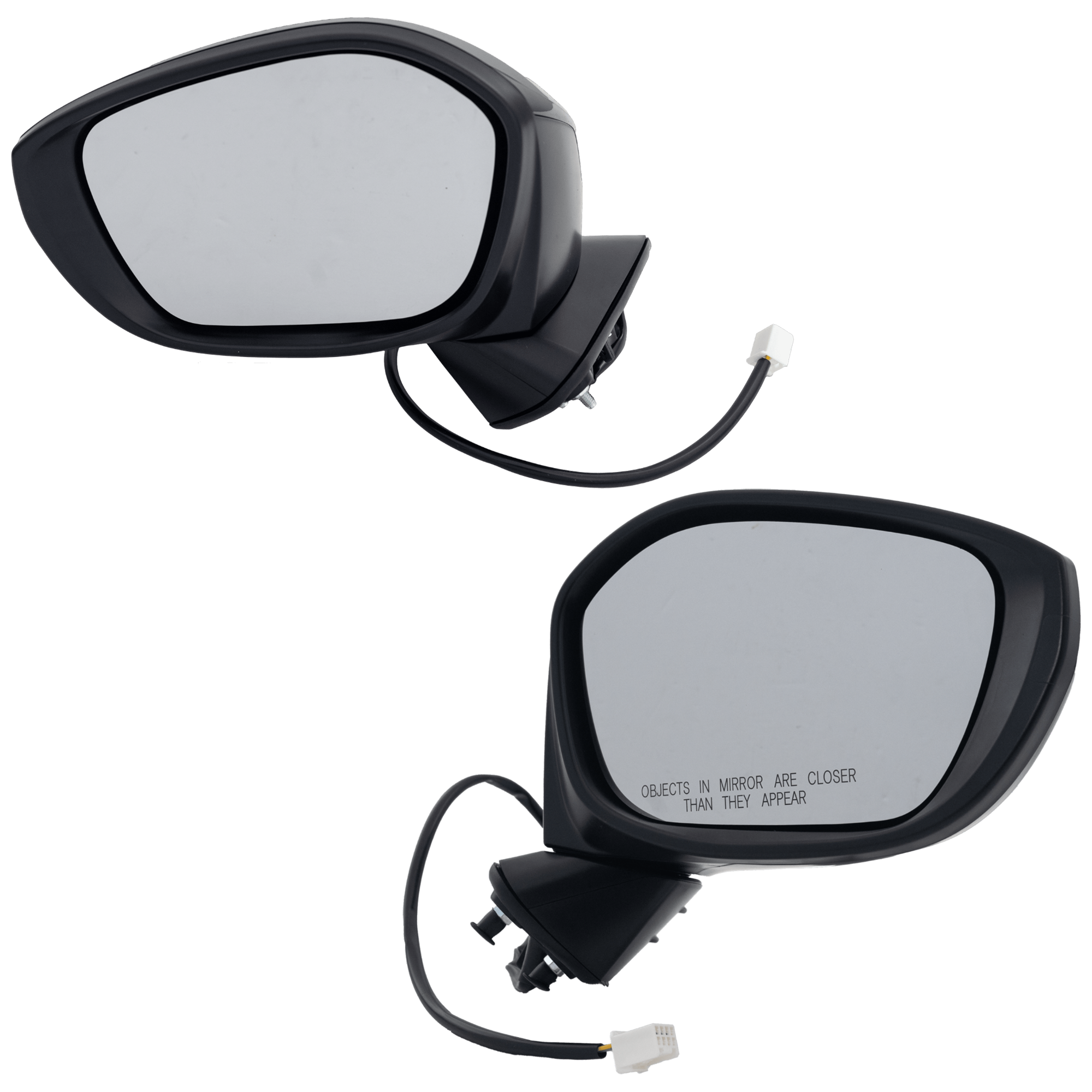 AM CIVIC 22-24 MIRROR RH AND LH Power Manual Folding Non Heated Paintable No BSD Signal Light Memory Puddle Light Auto Dimming LX Sport Models SKU SET JHO116ER Partslink HO1320350 HO1321350 OEM 76208T20A01 PFM 76258T20A01 PF