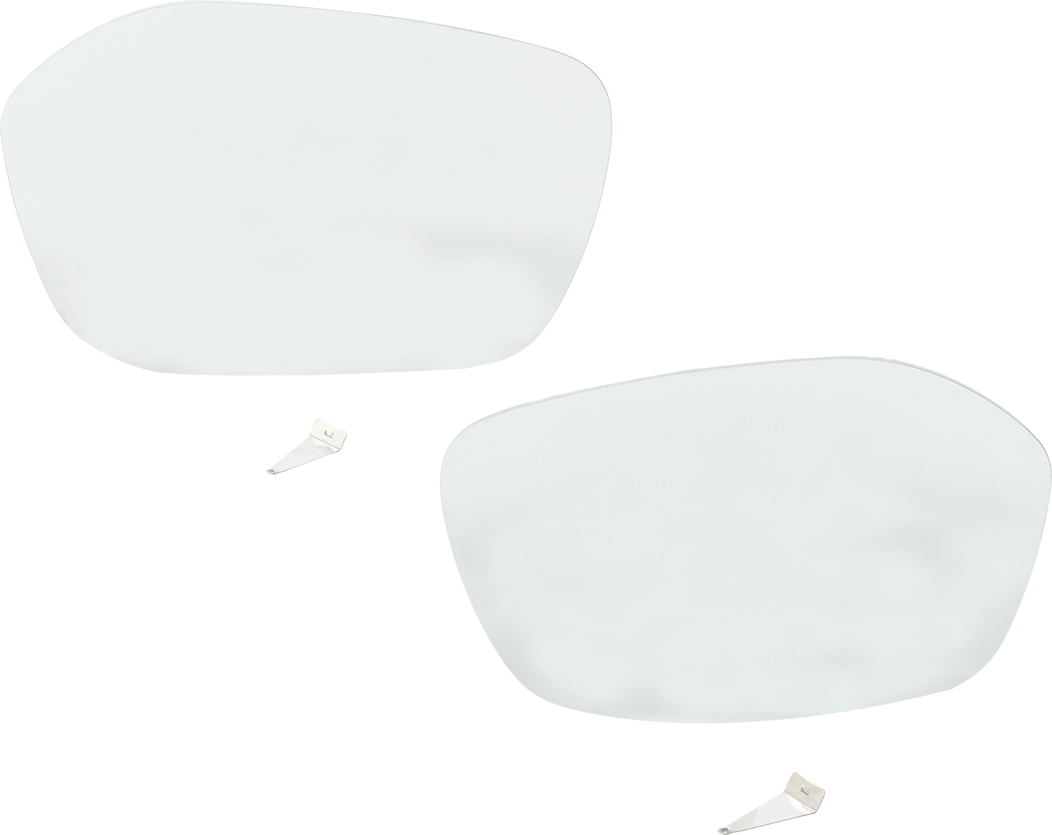 AM CIVIC 22-25 MIRROR GLASS RH AND LH Non Heated w Backing Plate No Blind Spot Detection LX Sport Models SKU SET JHO143GR Partslink HO1324157 HO1325157 OEM 76203T20A02-76253T20A02