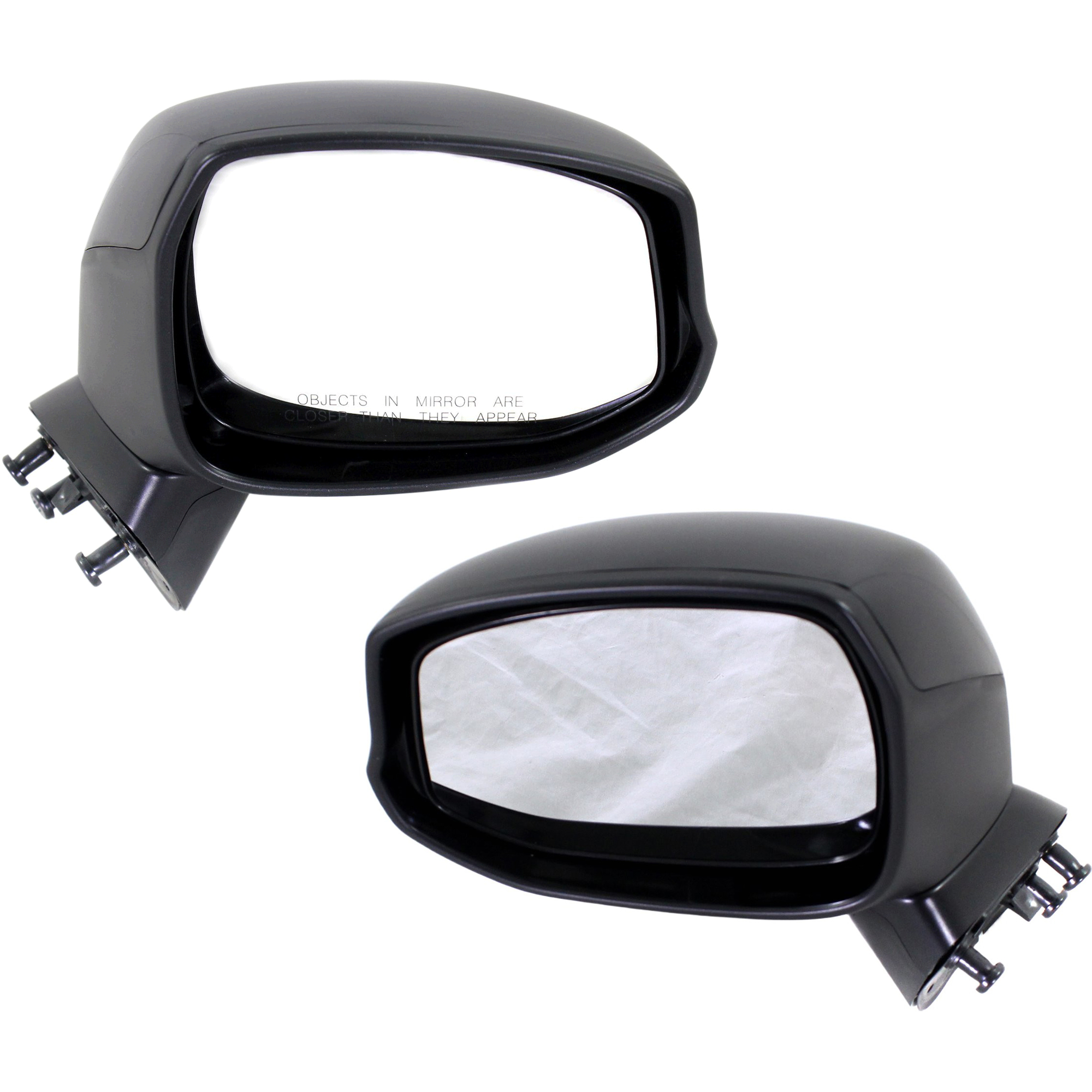 AM CIVIC 12-15 MIRROR RH AND LH Manual Adjust Glass Manual Folding Non Heated No Auto dimming No Blind Spot Feature No Signal Light No Memory Non Towing Textured Black SKU SET JHO18R Partslink HO1320267 HO1321267 OEM 76208TR0A11 PFM 76258TR3A11 PF