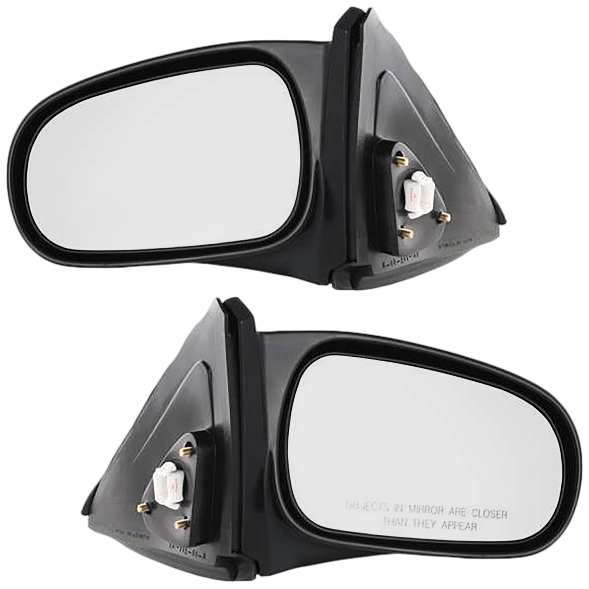 AM CIVIC 96-00 MIRROR RH AND LH Power Non Folding Heated Textured No Auto dimming BSD Memory and Signal Light Coupe Hatchback SKU SET JHO20ER Partslink HO1320102 HO1321102 OEM 76200S02A25ZB 76250S02A25ZB