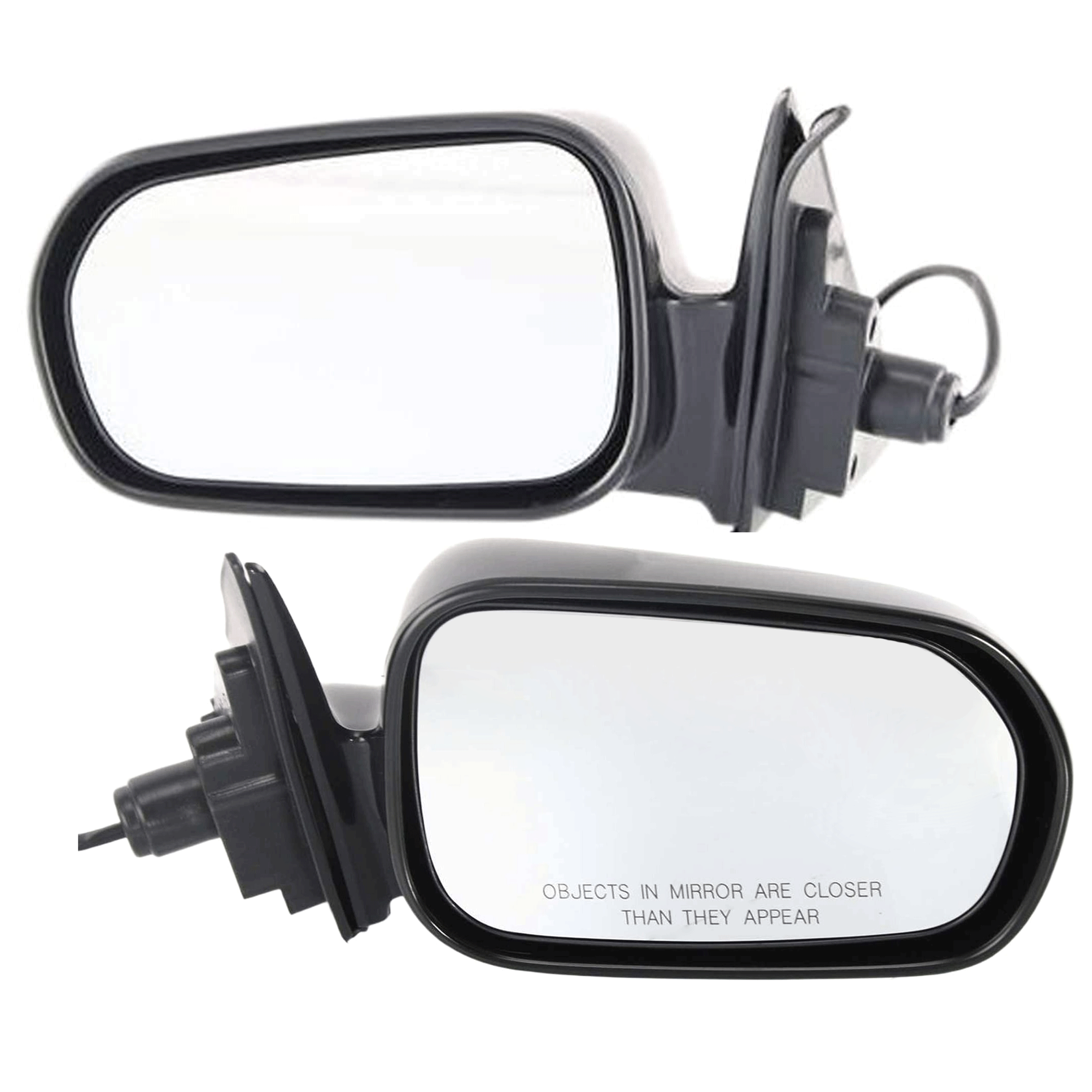 AM ACCORD 98-02 MIRROR RH AND LH Power Non Folding Non Heated Paintable No Auto dimming BSD Memory and Signal Light Sedan SKU SET JHO28ER Partslink HO1320116 HO1321116 OEM 76200S84A21ZF 76250S84A21ZF