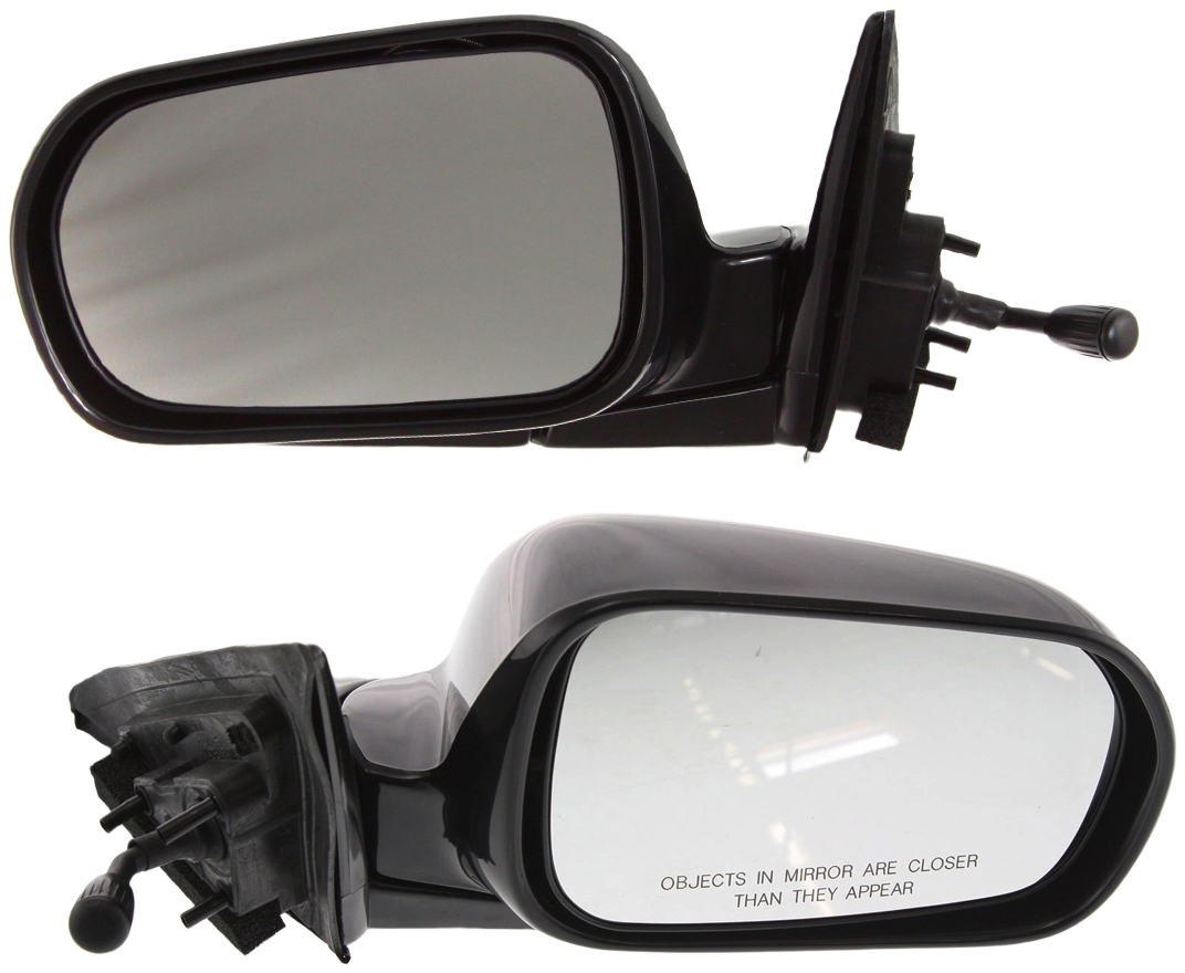 AM ACCORD 98-02 MIRROR RH AND LH Manual Adjust Manual Folding Non Heated Paintable Sedan SKU SET JHO31R Partslink HO1320136 HO1321136 OEM 76200S84L01-76250S84L01