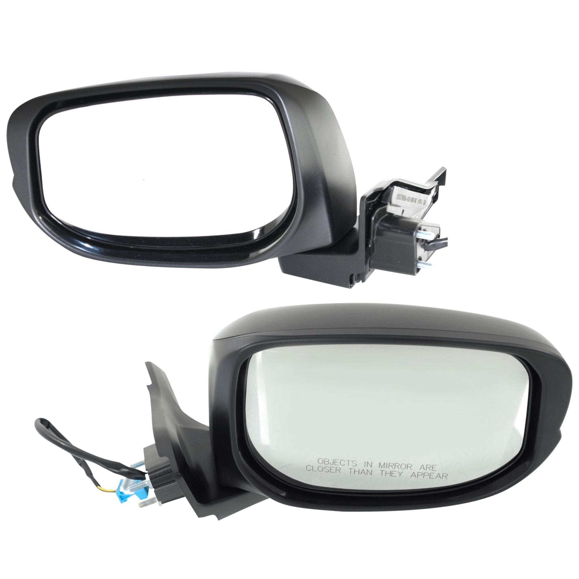 AM INSIGHT 10-14 MIRROR RH AND LH Power Manual Folding Non Heated Paintable No Signal Light SKU SET JHO49ER Partslink HO1320253 HO1321253 OEM 76200TM8315ZD 76250TM8315ZD