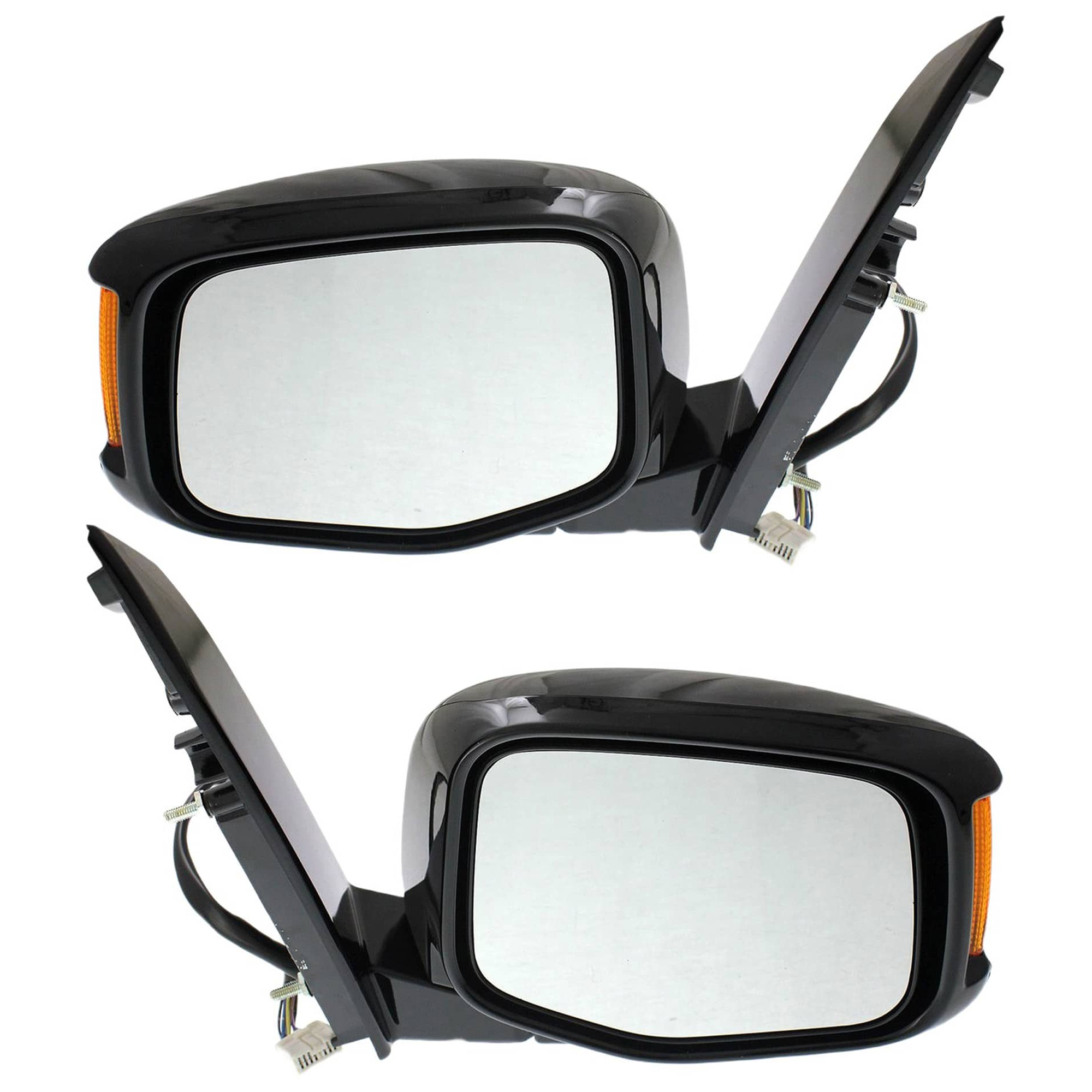 AM ODYSSEY 11-13 MIRROR RH AND LH Power Manual Folding Heated Paintable w Memory and Signal Light Touring Model SKU SET JHO55ER S Partslink HO1320264 HO1321264 OEM 76200TK8A31ZA 76250TK8A31ZA