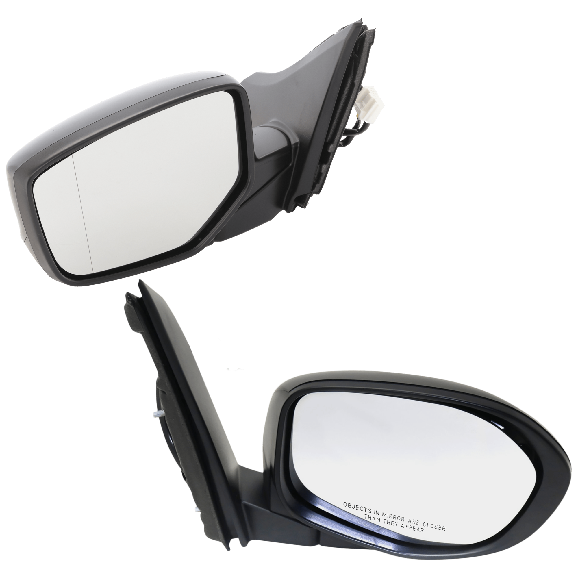 AM ACCORD 13-17 MIRROR RH AND LH Power Manual Folding Non Heated Paintable No Auto dimming BSD Memory and Signal Light SKU SET JHO63ER OEM 76208T3LA21-76258T3LA21