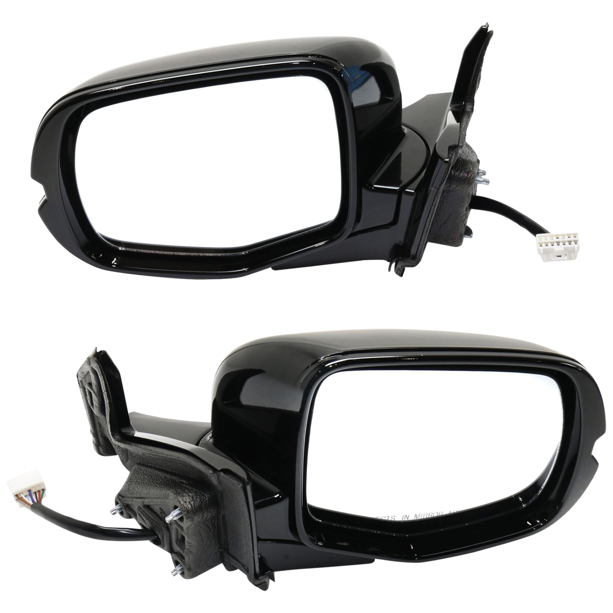 AM PILOT 17-22 MIRROR RH AND LH Paintable SKU SET JHO71EL S1 Partslink HO1320307 HO1321290 OEM 76200TG7A21ZD 76250TG7A62ZD
