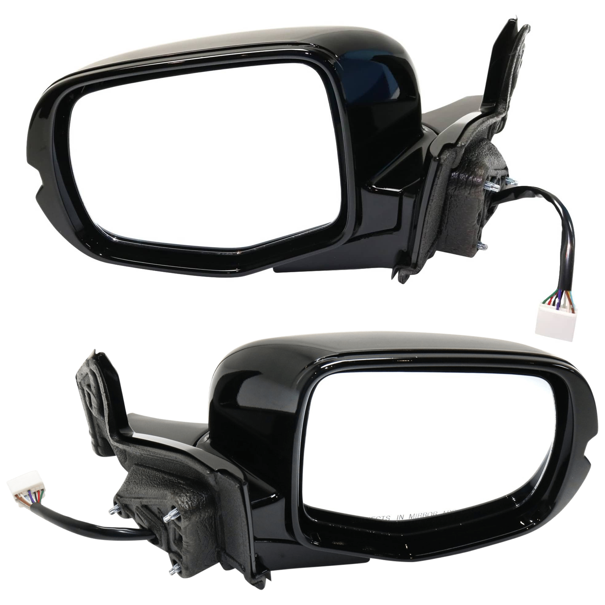 AM PILOT 16-17 MIRROR RH AND LH Paintable SKU SET JHO71ER S Partslink HO1320290 HO1321290 OEM 76200TG7A21ZD 76250TG7A22ZD