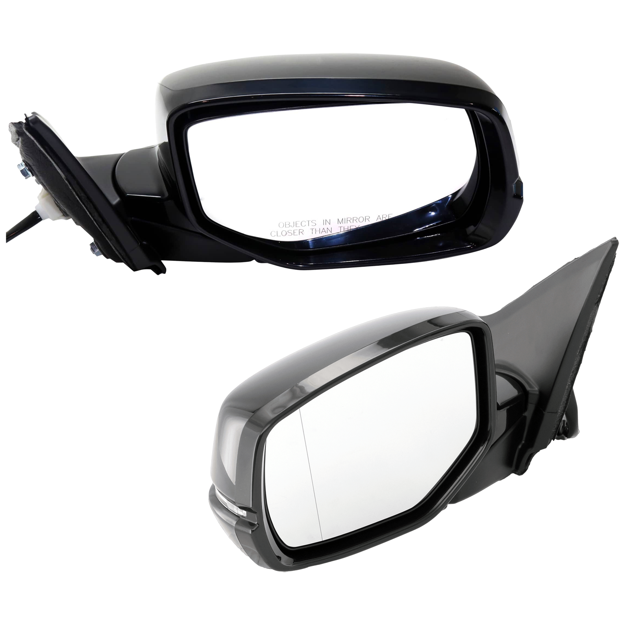 AM Mirror SKU SET JHO74ER S B Partslink HO1320275 HO1321301 OEM 76200T2GL01ZH 76250T2GA11ZC 76
