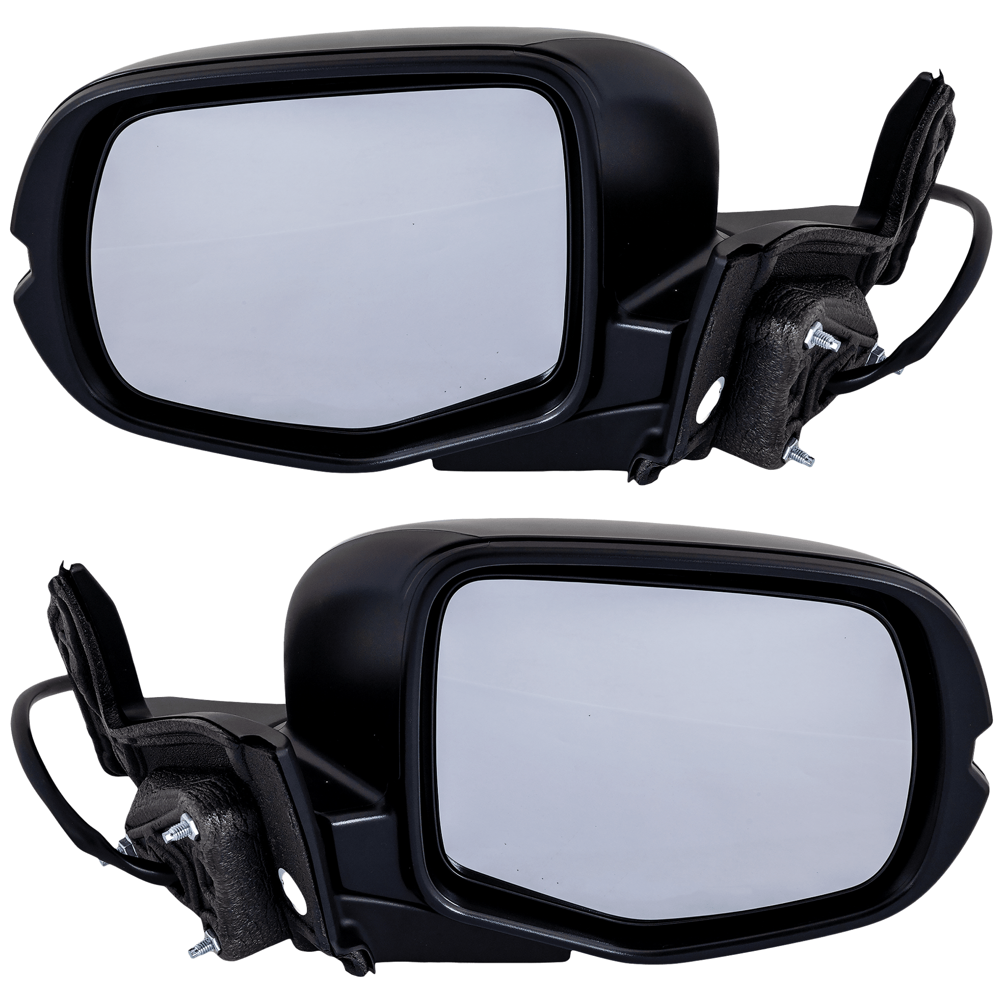 AM PILOT 19-22 MIRROR RH AND LH Power Manual Folding Heated Paintable w Signal Light No Auto dimming and Memory EX Model SKU SET JHO94ER S Partslink HO1320334 HO1321334 OEM 76200TG7A81ZD 76250TG7C42ZD