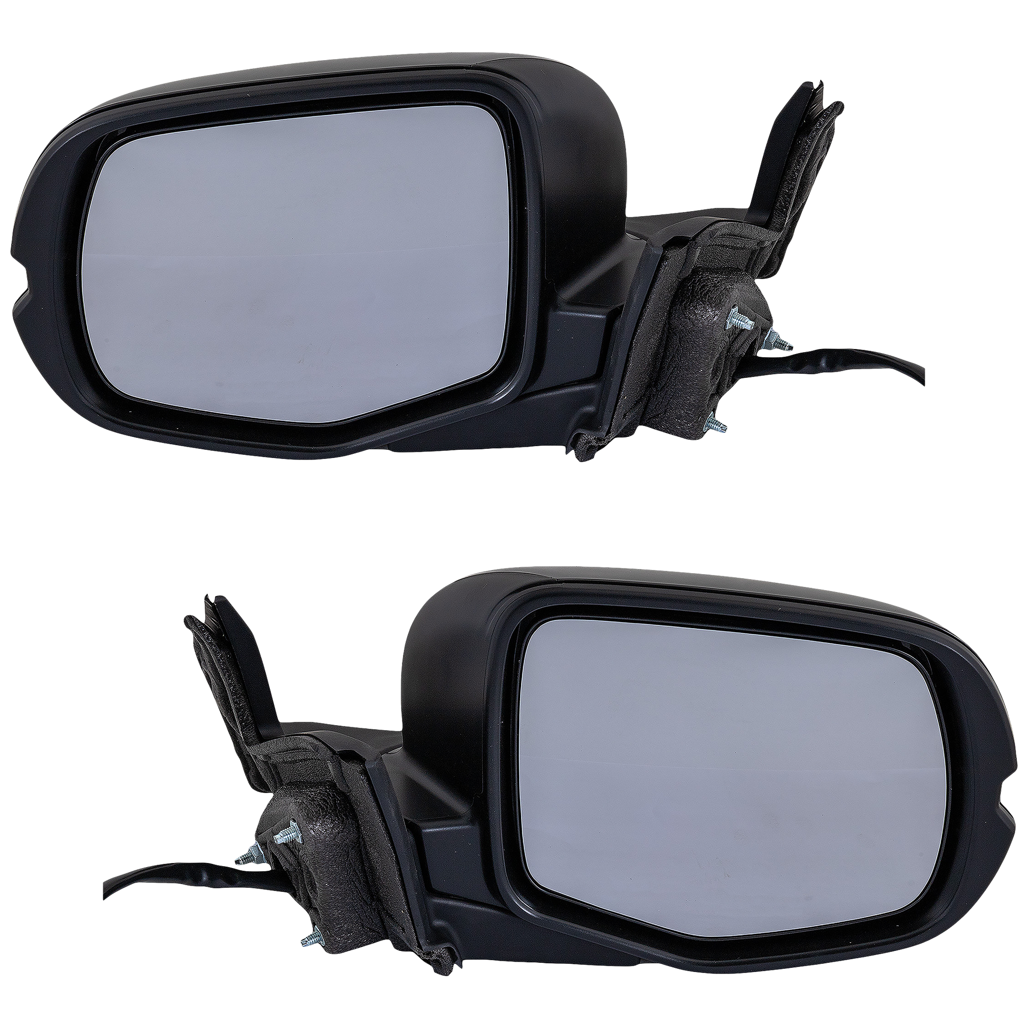 AM PILOT 19-22 PASSPORT 19-25 MIRROR RH AND LH Power Manual Folding Heated Paintable w Memory and Signal Light w o Camera Pilot EX L Ridgeline EX L Special Edition Models SKU SET JHO96ER S Partslink HO1320335 HO1321335 OEM 76200TG7A71ZE PFM 76250TG7A71Z