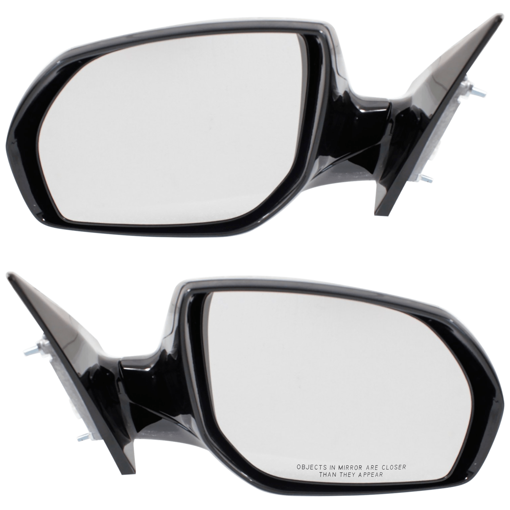 AM SANTA FE 13-16 MIRROR RH AND LH Power Manual Folding Heated Paintable w Signal Light No BSD Exc. Sport Model SKU SET JHY04ER S Partslink HY1320207 HY1321207 OEM 87610B8034-87620B8009-87620B80