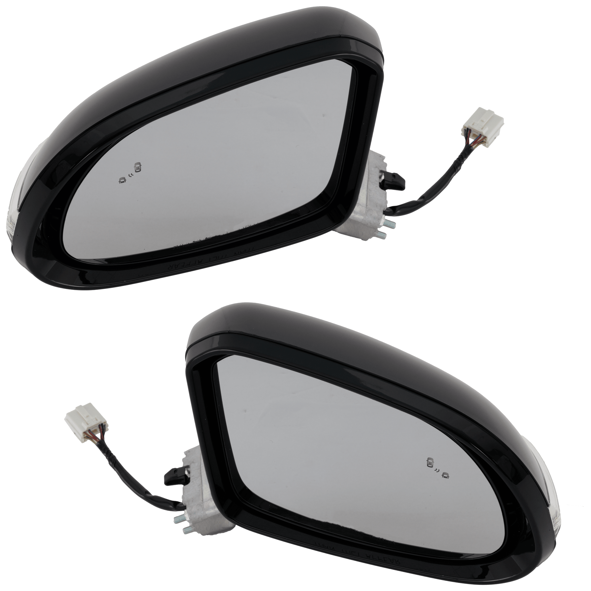 AM SANTA FE 19-20 MIRROR RH AND LH Power Manual Folding Heated Paintable w Puddle Light Blind Spot Detection Signal Light No Auto dimming Memory w o Side View Camera SEL SEL Plus Models SKU SET JHY126ER S Partslink HY1320264 HY1321264 OEM 87610S2130-87620S2130