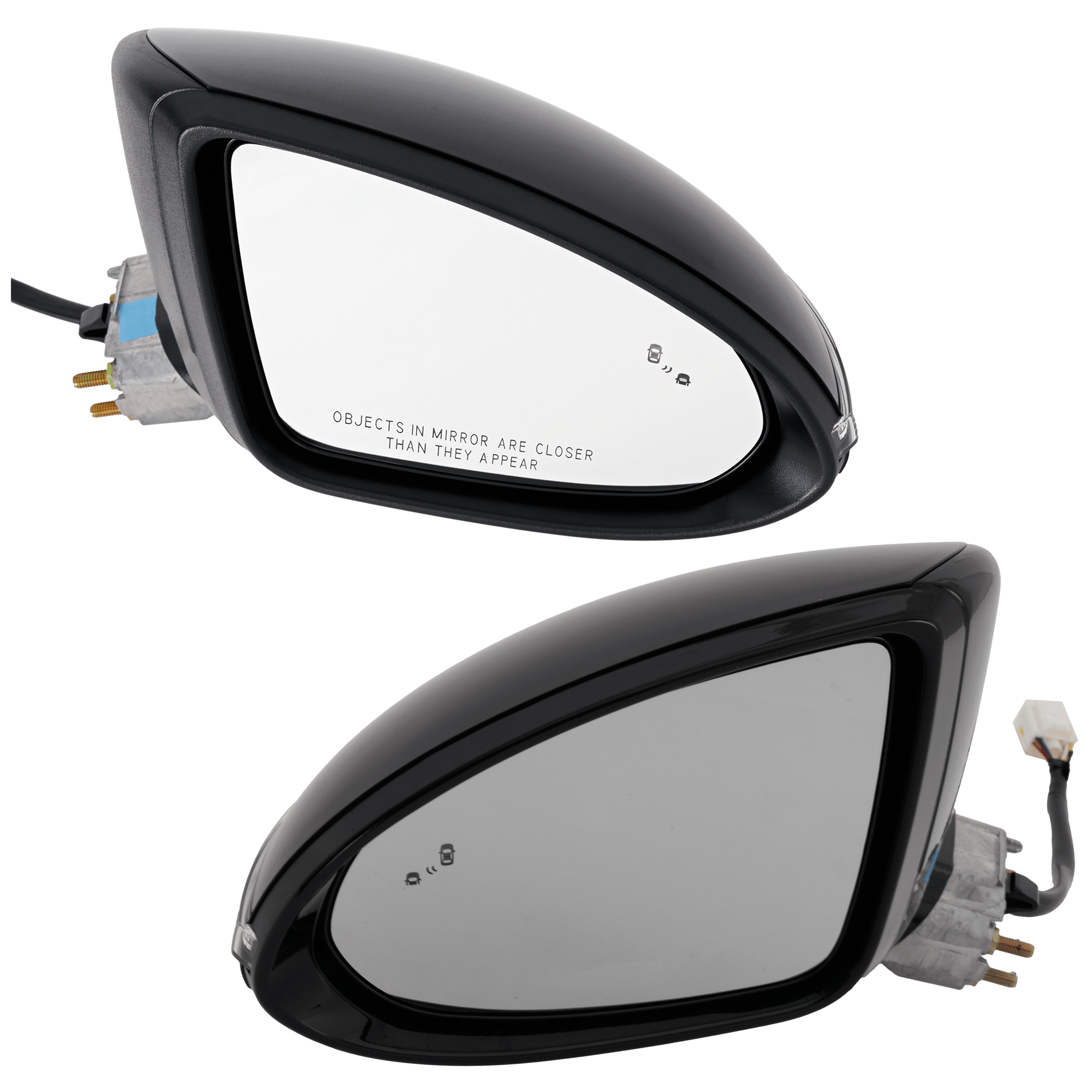 AM Mirror SKU SET JHY127ER S A Partslink HY1320273 HY1321274 OEM 87610L0040-87620L0010